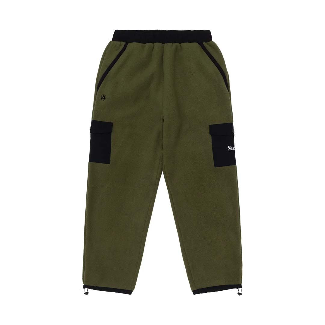 Sinclair Global Sinclair Cargo Pocket Fleece Sweatpants Olive Green Size US 36 / EU 52 - 1 Thumbnail