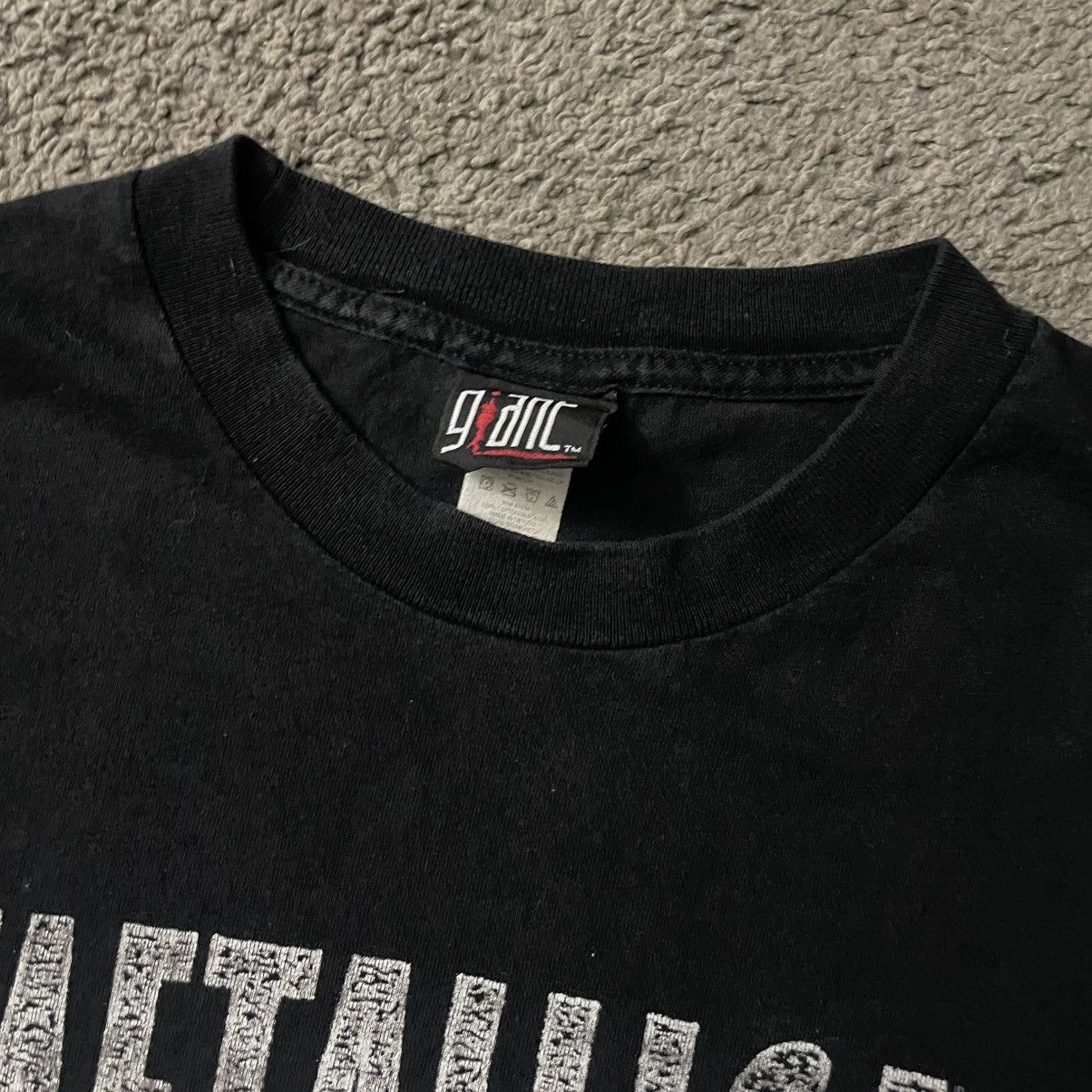 Giant Vintage 1999 Metallica Tour Tee Giant Tag Double Sided XL Size US XL / EU 56 / 4 - 3 Thumbnail