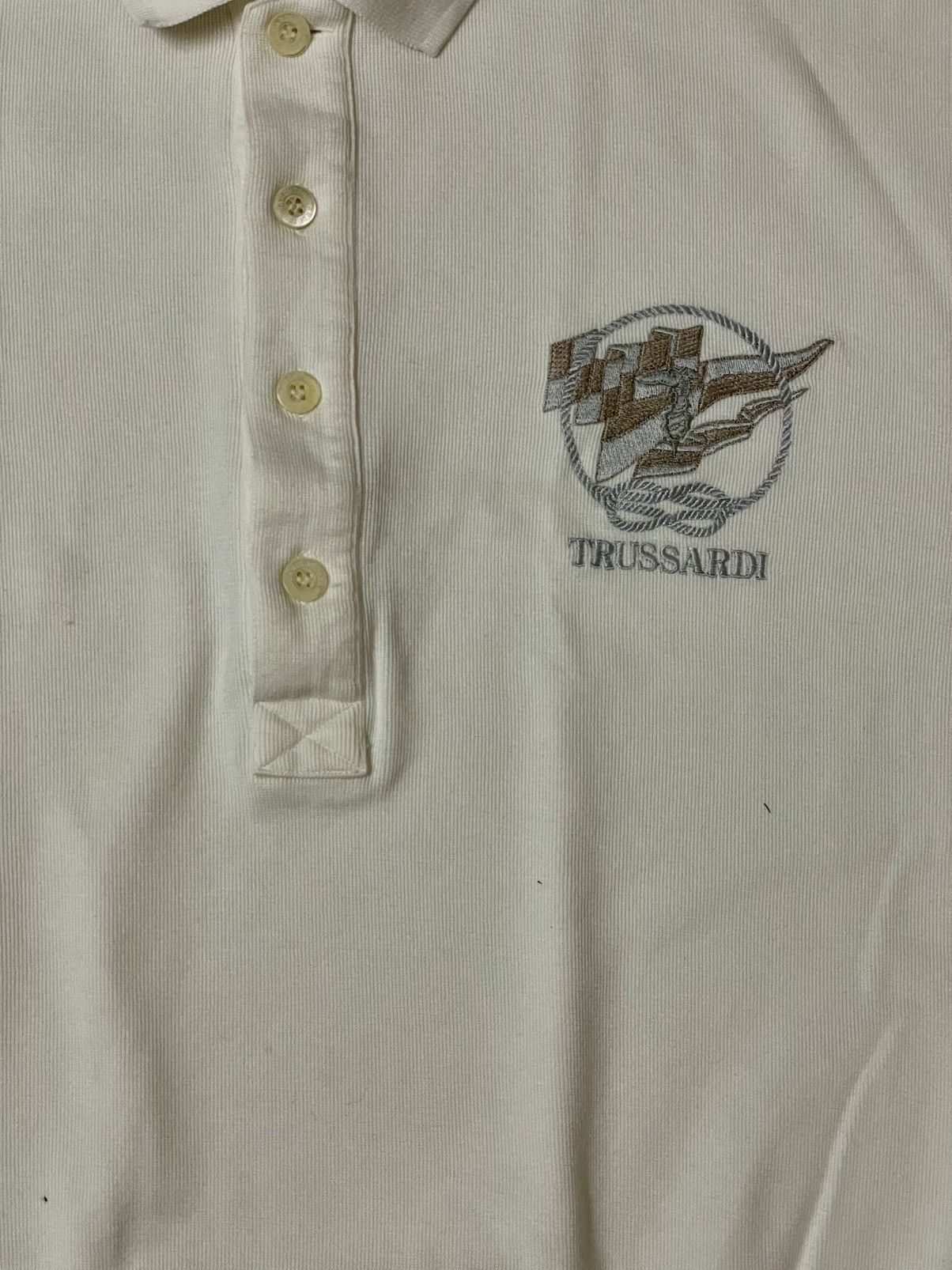 RARE VINTAGE TRUSSARDI POLO LS T-SHIRT