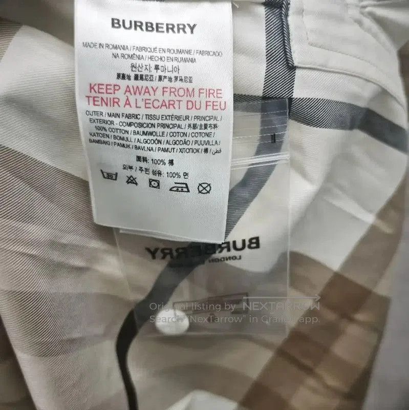 Burberry Burberry Summer Beige Cotton Dress for Women. Size XS / US 0-2 / IT 36-38 - 6 Thumbnail