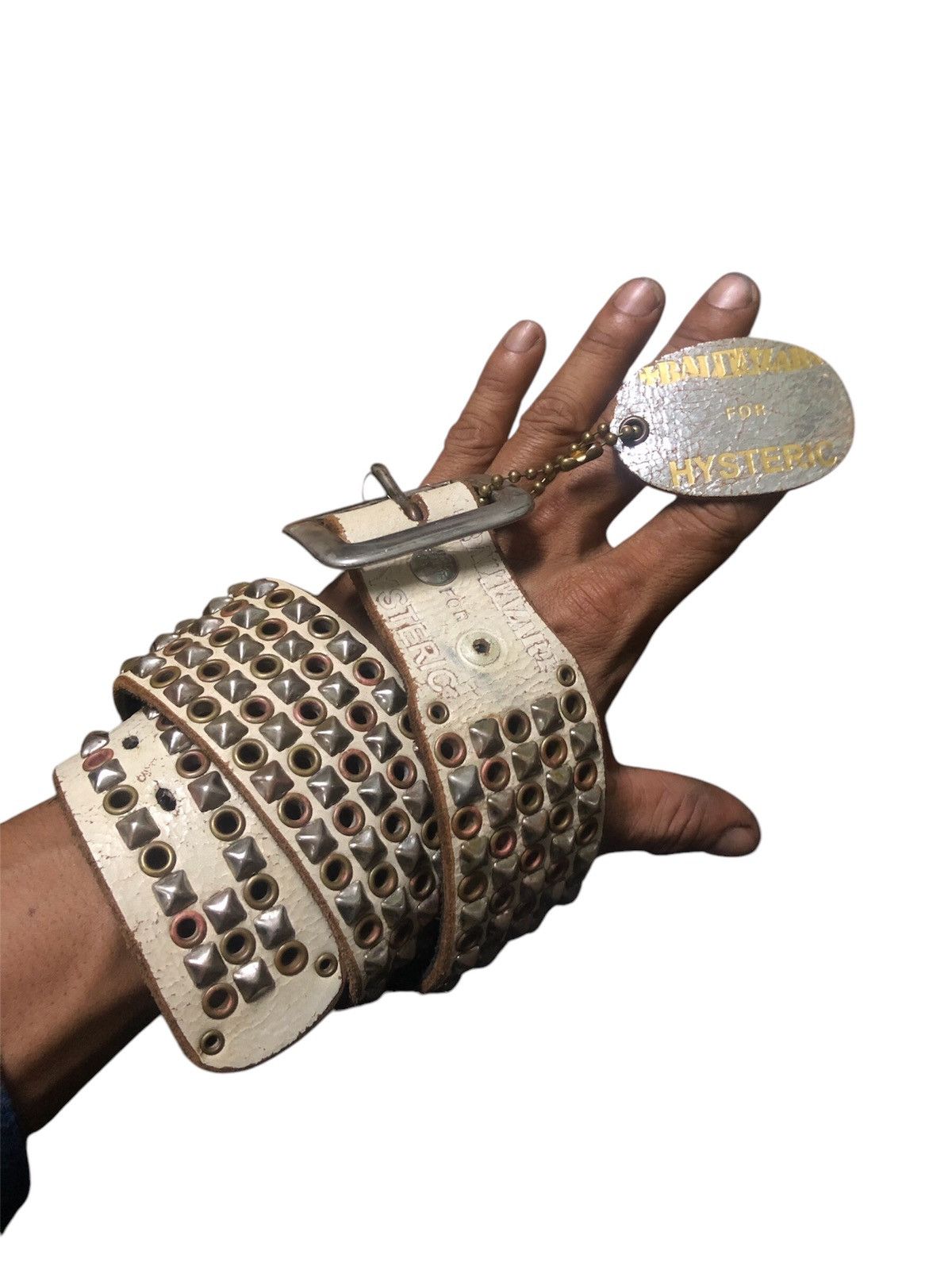 Hysteric Glamour × Vintage Hysteric Glamour x Balthazar Leather Belt Size ONE SIZE - 8 Thumbnail