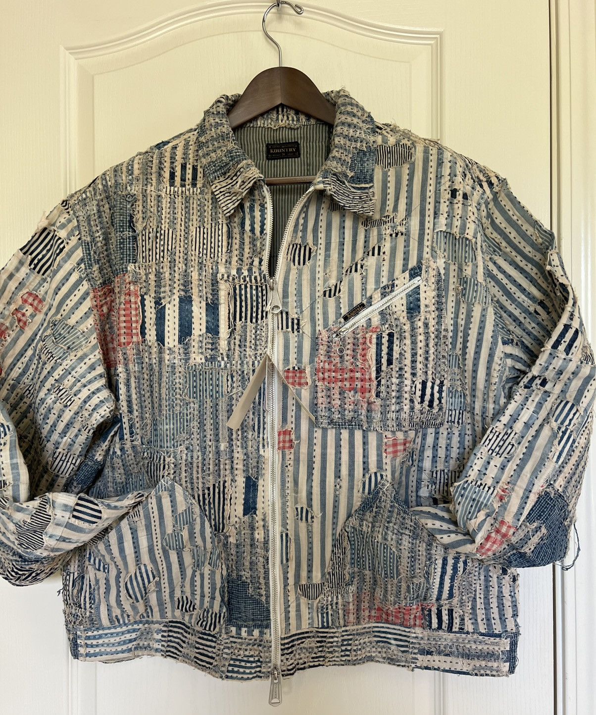 Kapital LIBERTY-BORO ZIP UP Blouson - Hickory Size US L / EU 52-54 / 3 - 4 Thumbnail