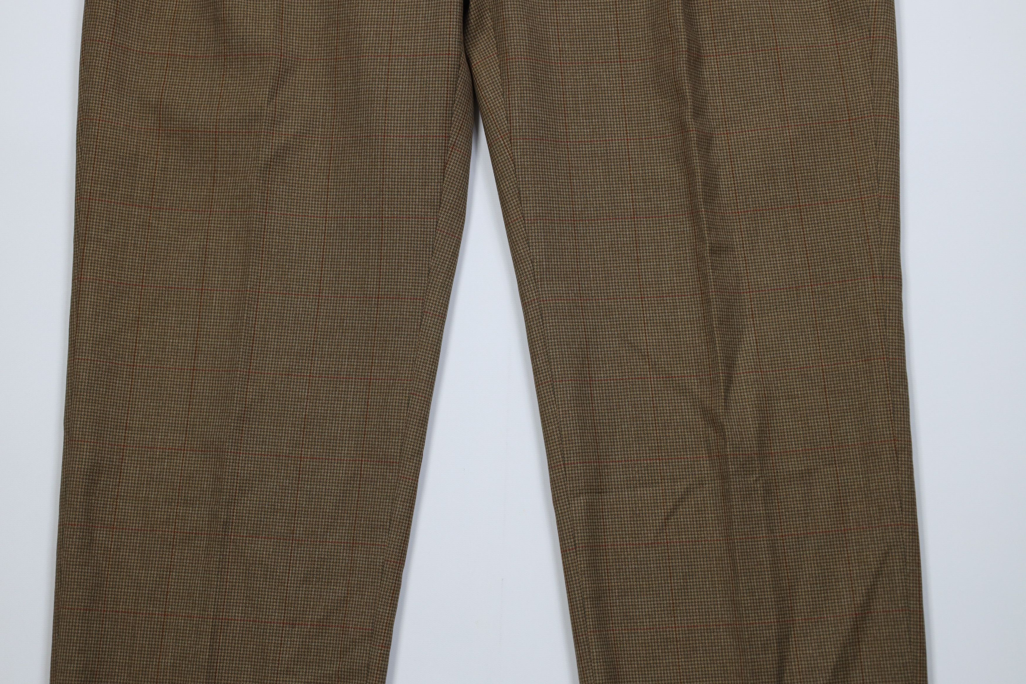 Tommy Hilfiger Vintage 90s Tommy Hilfiger Wool Knit Wide Leg Chino Pants Size US 36 / EU 52 - 3 Thumbnail