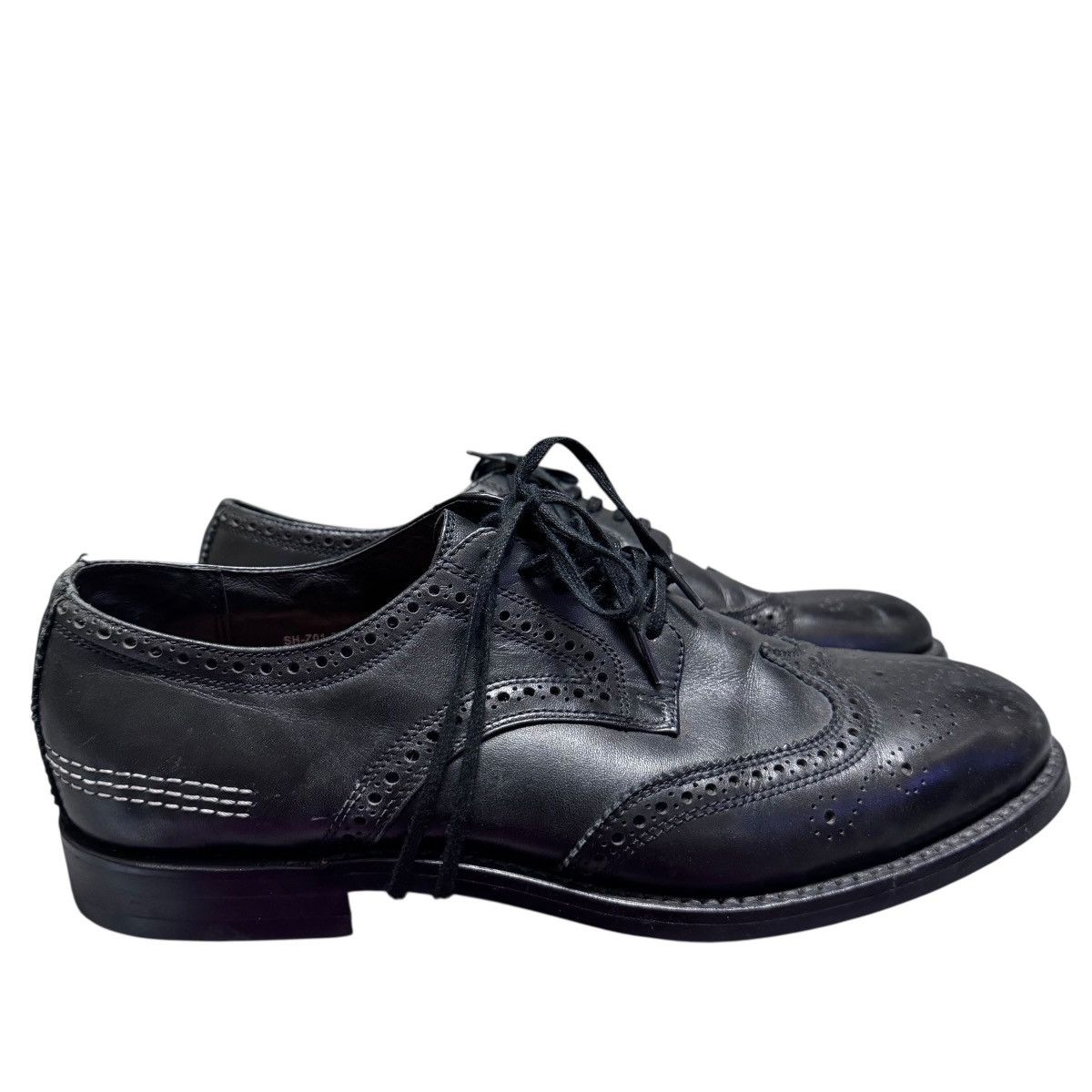 Sulvam Sulvam Brogue Wingtip Leather Shoes Size US 9 / EU 42 - 2 Thumbnail