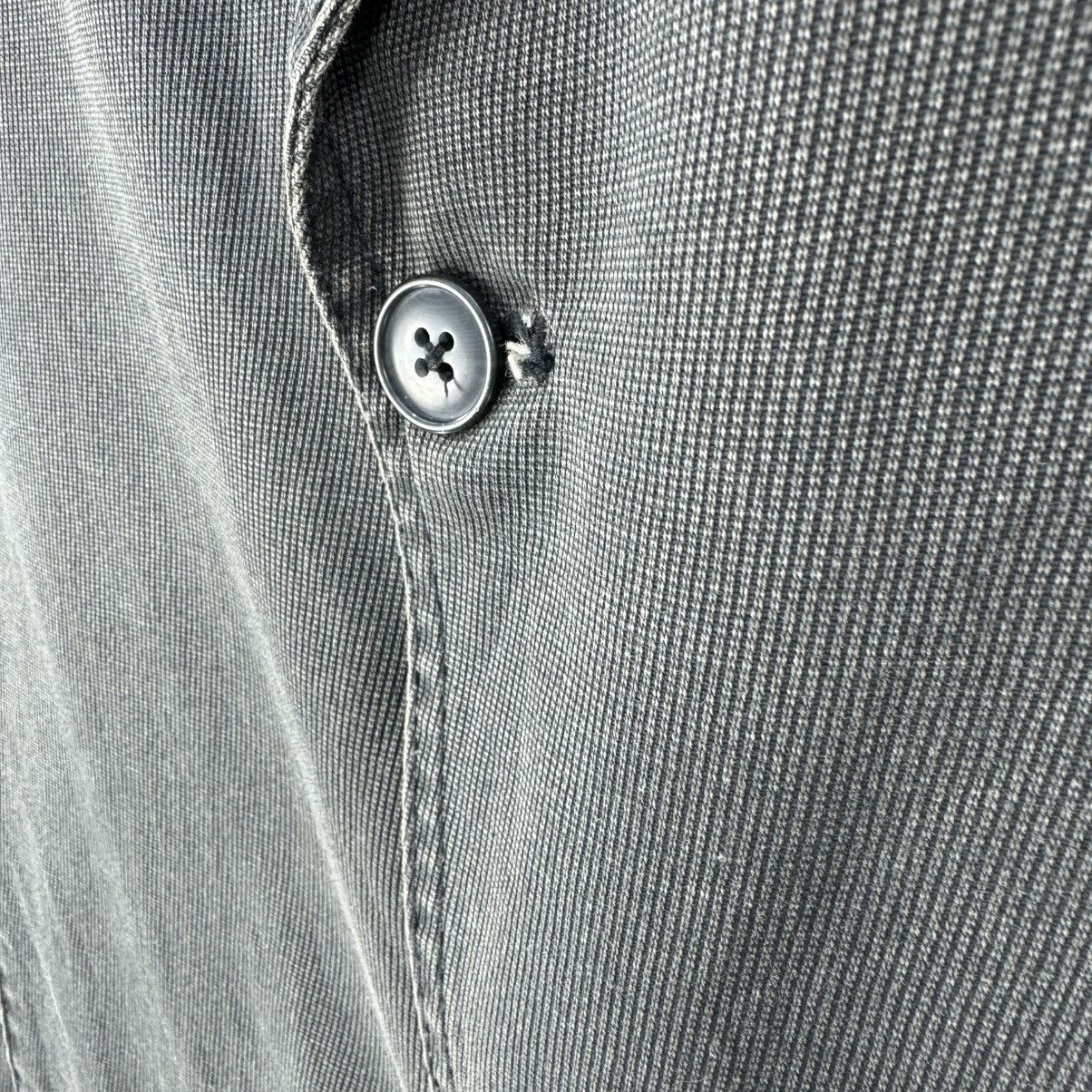 Japanese Brand N.S.T. Black Cotton Work Blazer Size US M / EU 48-50 / 2 - 10 Thumbnail