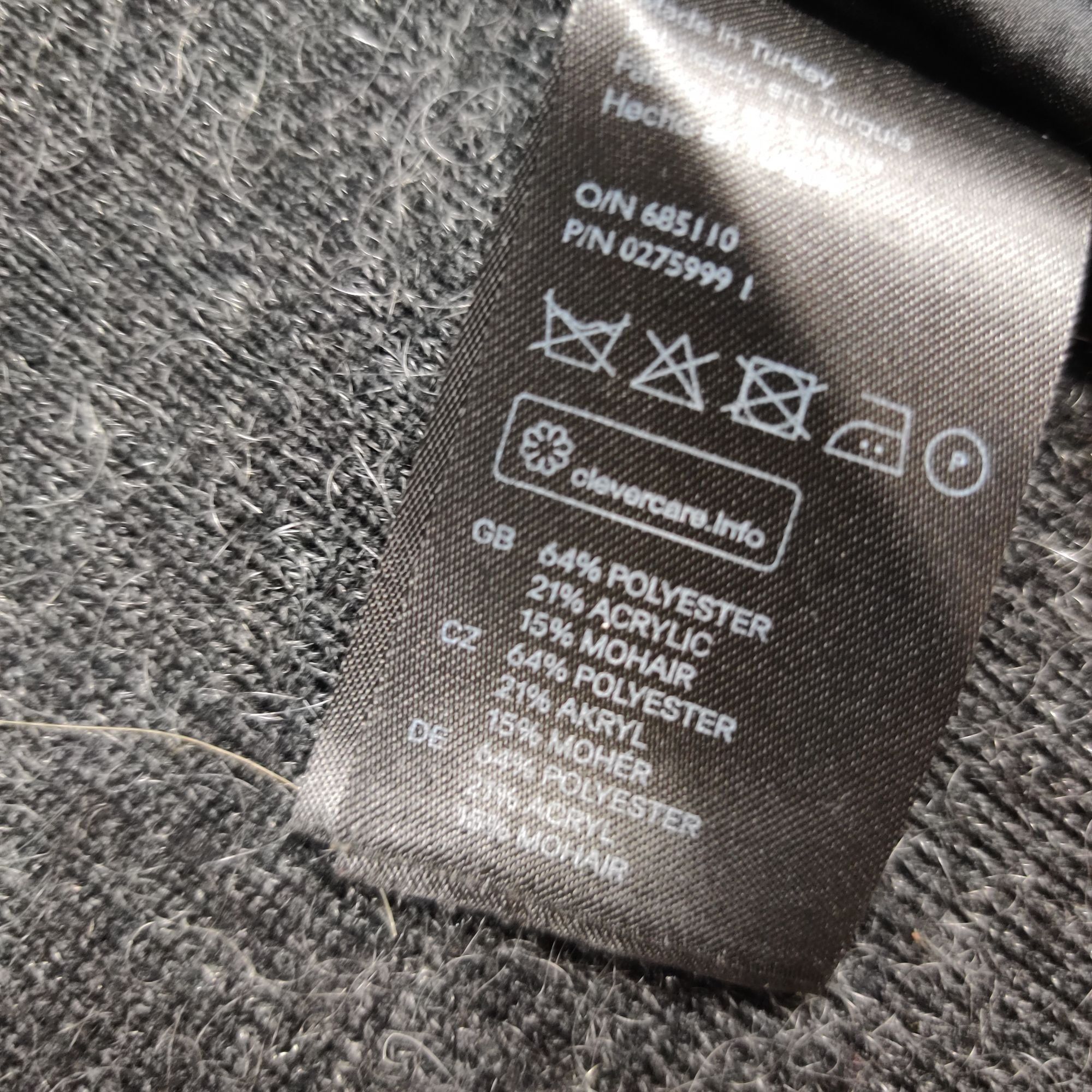 H&M H&M Mohair Blend Cardigan Sweater M Gray Open Front Minimali Size M / US 6-8 / IT 42-44 - 4 Thumbnail