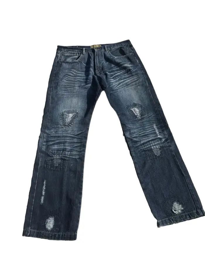Japanese Brand Japanese branded FADED JEANS Size US 36 / EU 52 - 7 Thumbnail