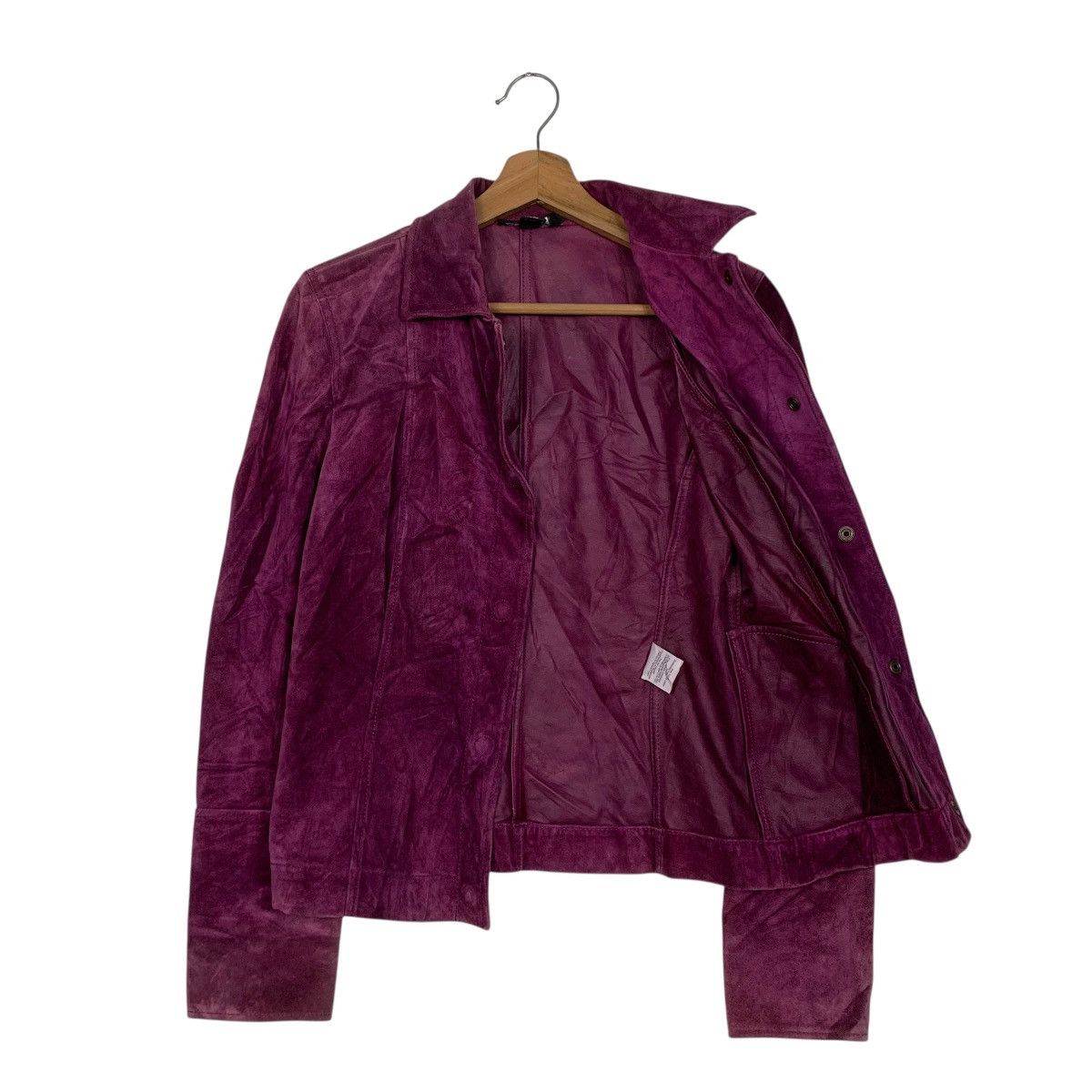 DKNY DKNY Leather Jacket Size S / US 4 / IT 40 - 9 Thumbnail