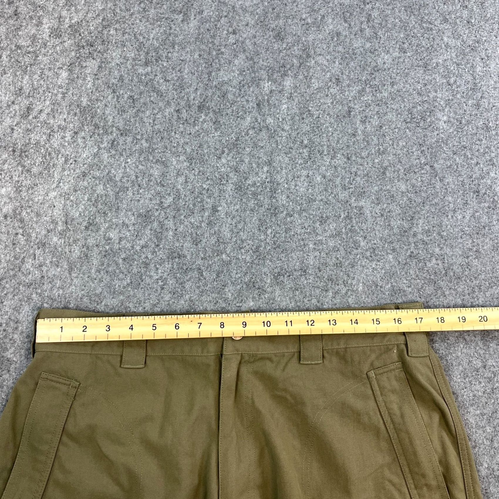 Vintage Rohan Mens Cargo Trousers Pants Regular 36 Beige Cotton Canvas 5-Pocket Chino Straight Size US 36 / EU 52 - 6 Thumbnail