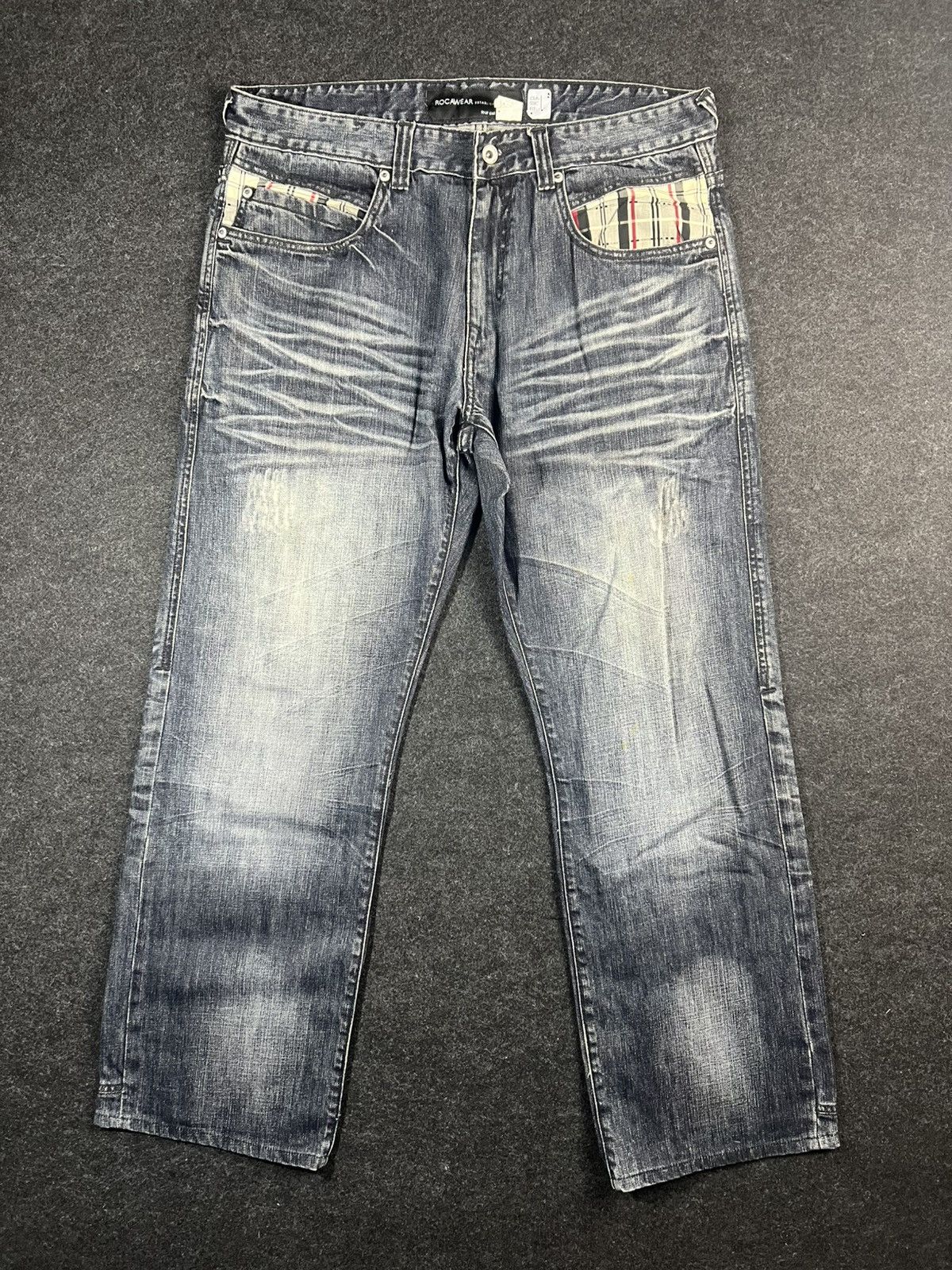 RocaWear Baggy Wide Leg Jeans JNCO