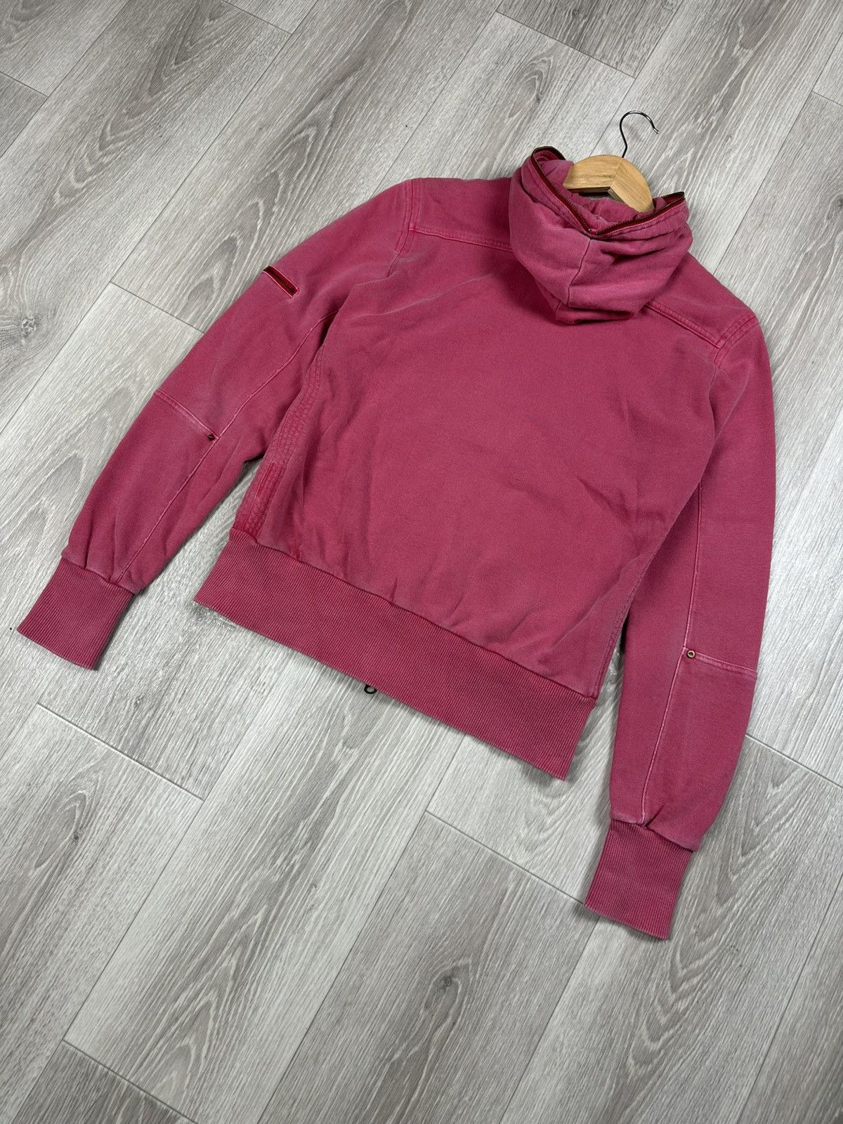Nike × Vintage Vintage Nike Full Zip Up Pink Hoodie Size Women’s L Size L / US 10 / IT 46 - 11 Thumbnail