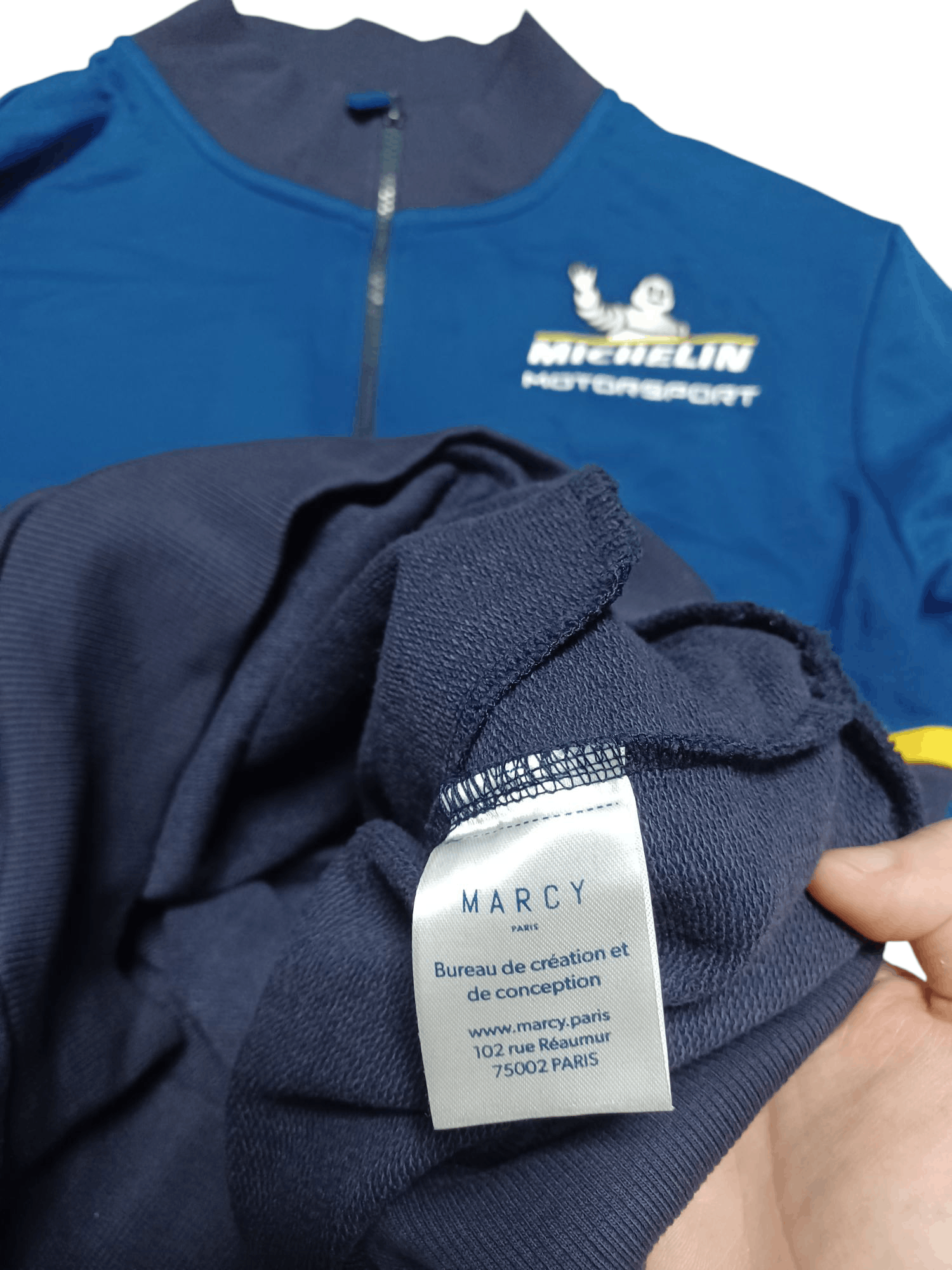 Other MICHELIN RACING VINTAGE EMBROIDERED LOGO1/3 ZIP SWEATSHIRT Size US XL / EU 56 / 4 - 7 Thumbnail