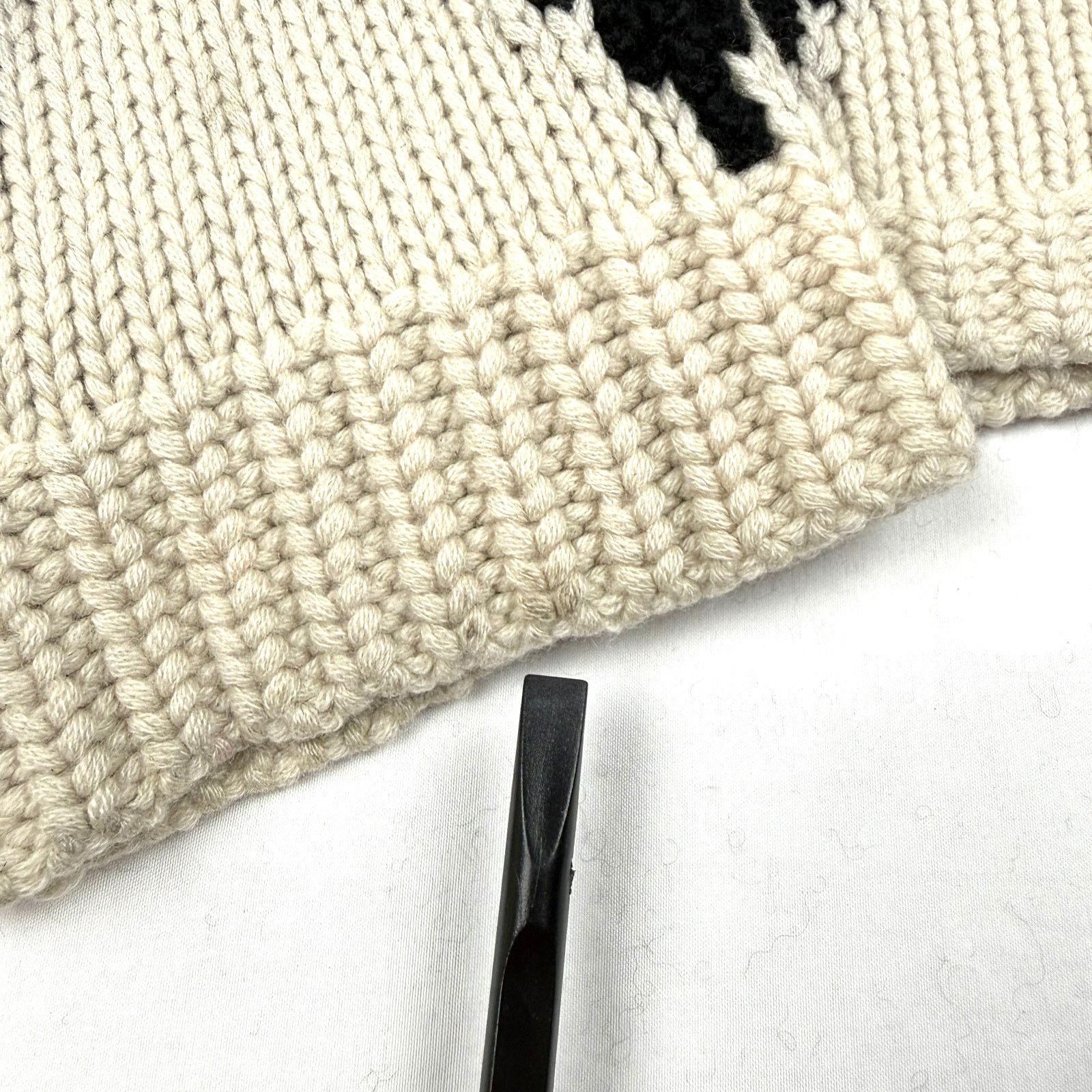 KHAITE Khaite Valerie Argyle Cashmere Sweater Deep V-Neck Oversized Size M / US 6-8 / IT 42-44 - 10 Thumbnail