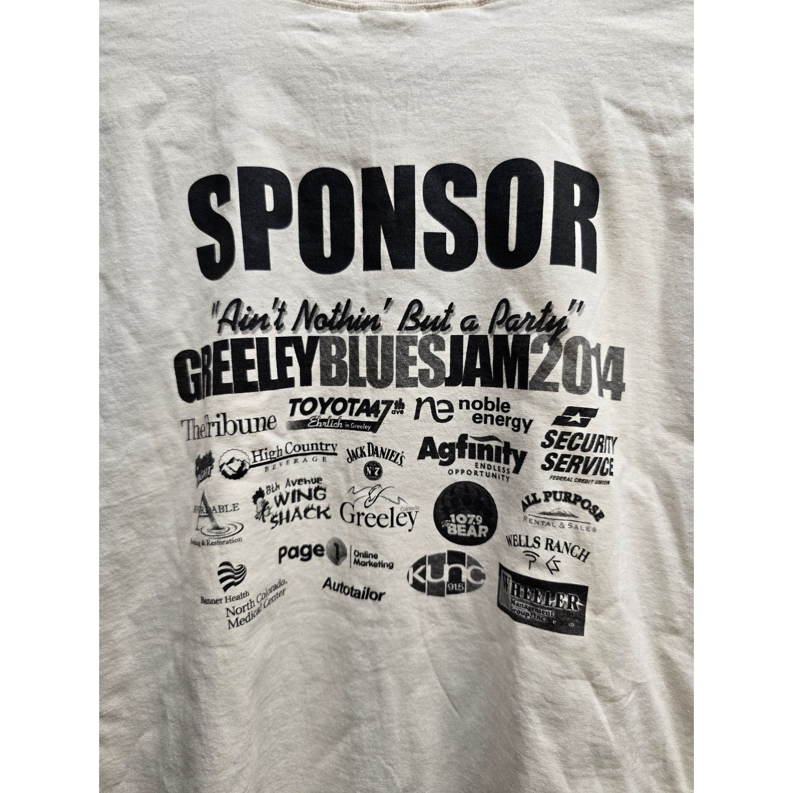 Gildan Blues Shirt Greeley Jam XL Festival Tee Phantom Blues Band Size US XL / EU 56 / 4 - 5 Thumbnail