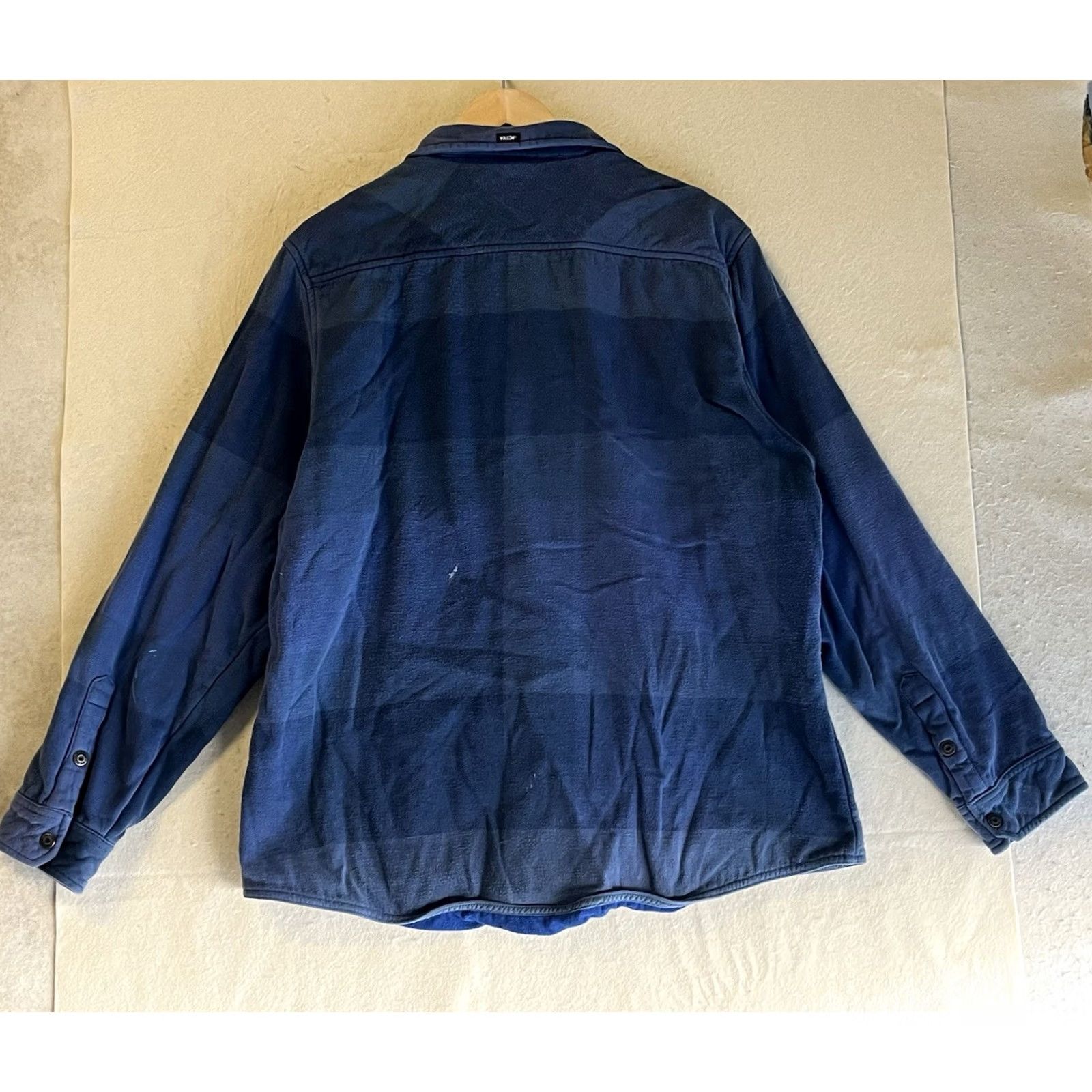 Volcom Volcom Shirt Jacket Men 2XL Plaid Flannel Shacket Blue with Pockets Workwear Casual Rugged Classic Outdoor Fall Spring Vestill Size US XXL / EU 58 / 5 - 2 Thumbnail
