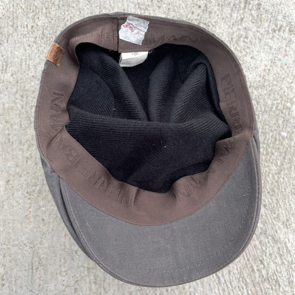 Balmain × Pierre Balmain ARCHIVE🔥 Balmain Paris flatcap with unique design Size 32 - 16 Thumbnail