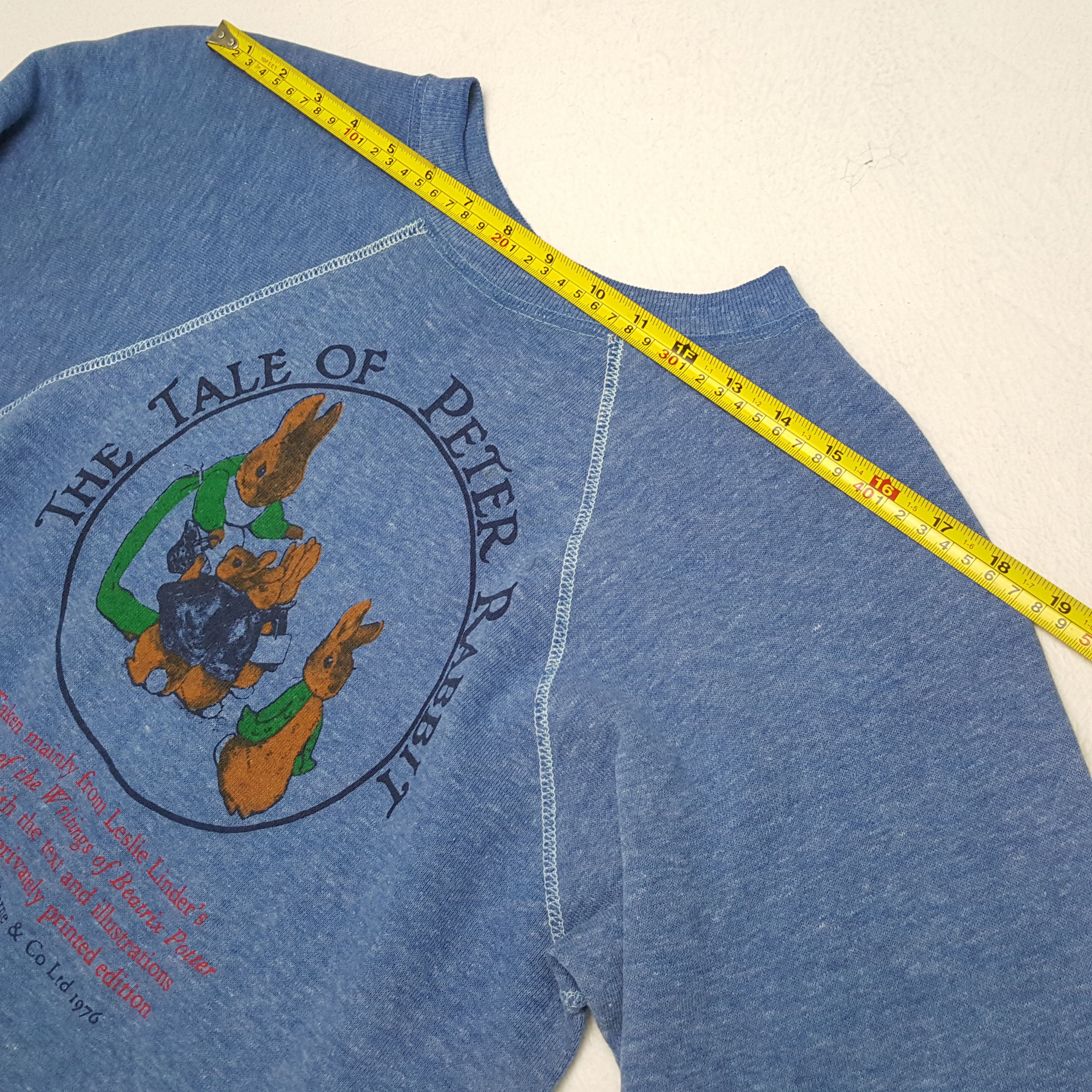 Vintage THE TALE OF PETER RABBIT Streetwear Vintage Sweatshirt Size US S / EU 44-46 / 1 - 4 Thumbnail