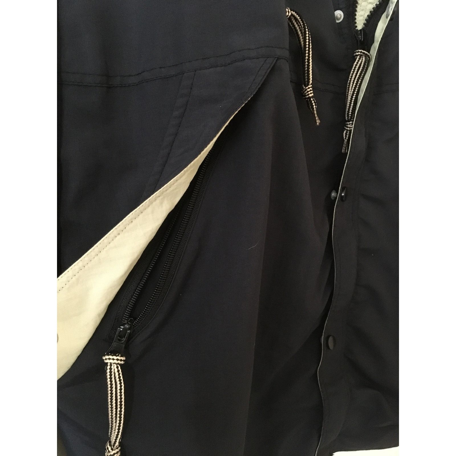 Other The Bear Trading Co XL Black Tan Windbreaker Bomber Jacket Size US XL / EU 56 / 4 - 8 Thumbnail
