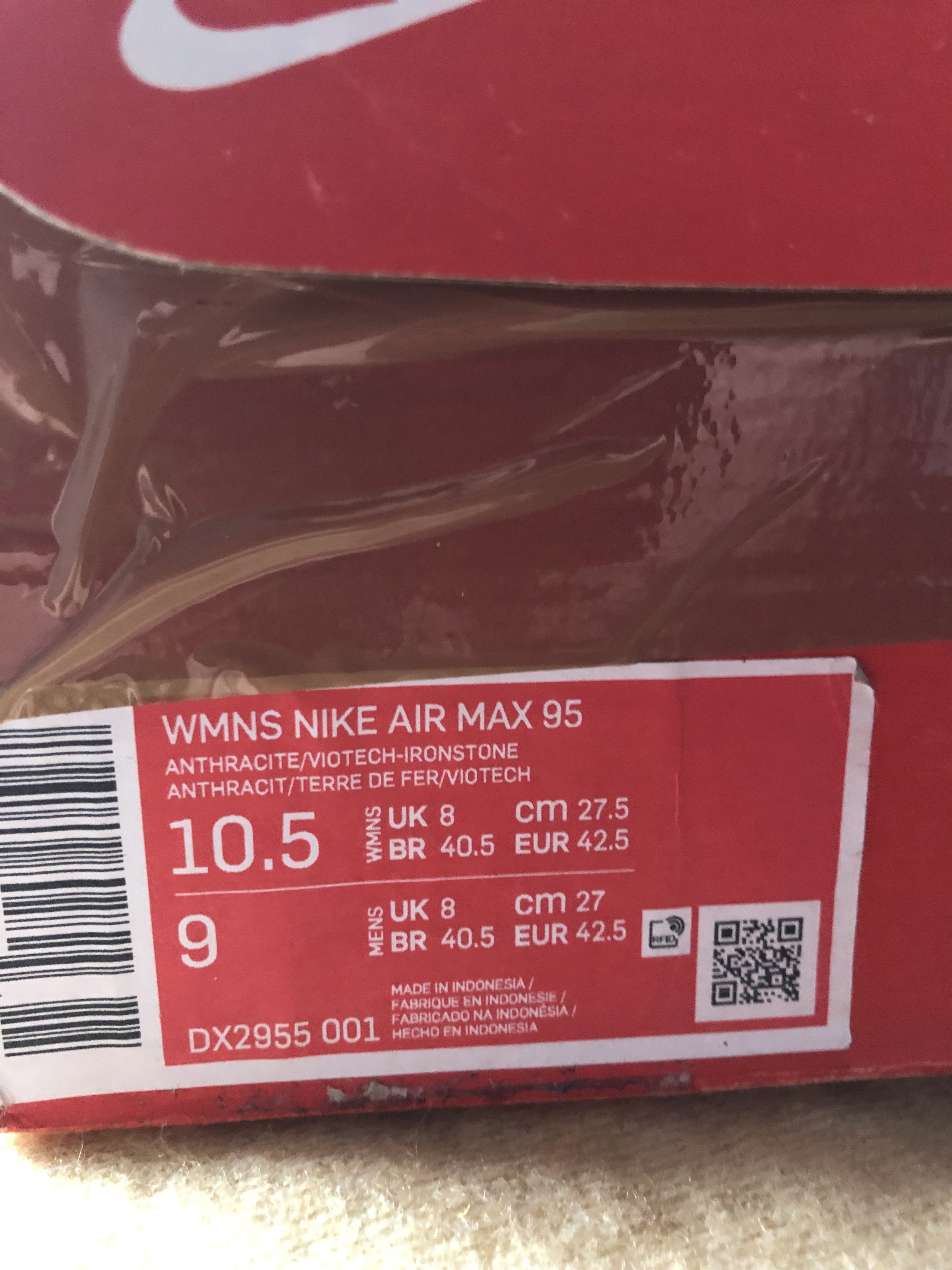 Nike Nike Air Max 95 Viotech Anthracite og kith neon safari Size US 9 / EU 42 - 9 Thumbnail