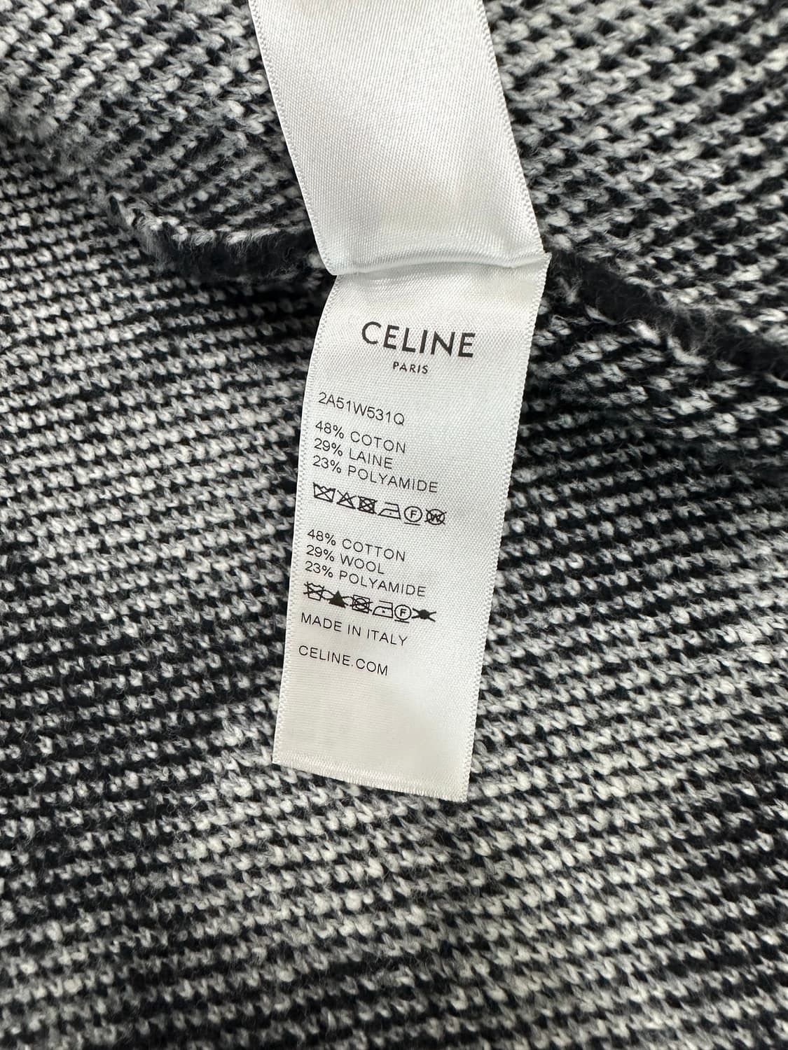 Celine Celine 22SS artist jacquard cardigan sz M Size US M / EU 48-50 / 2 - 4 Thumbnail