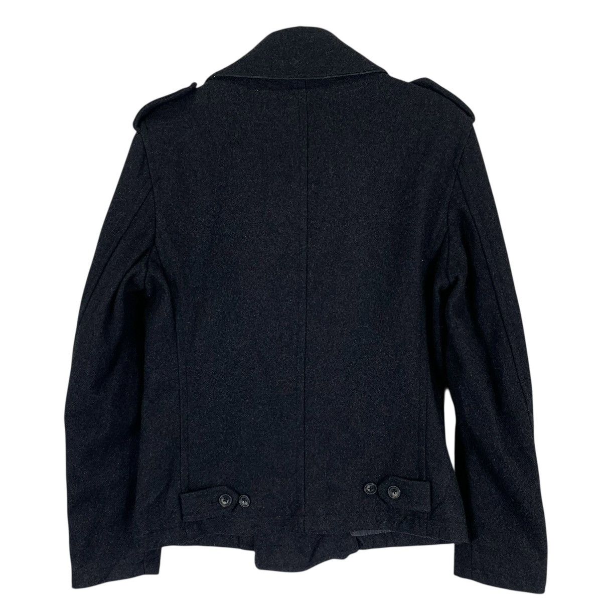 Tornado Mart Vintage Tornado Mart double-breasted wool peacoat Size L / US 10 / IT 46 - 7 Thumbnail