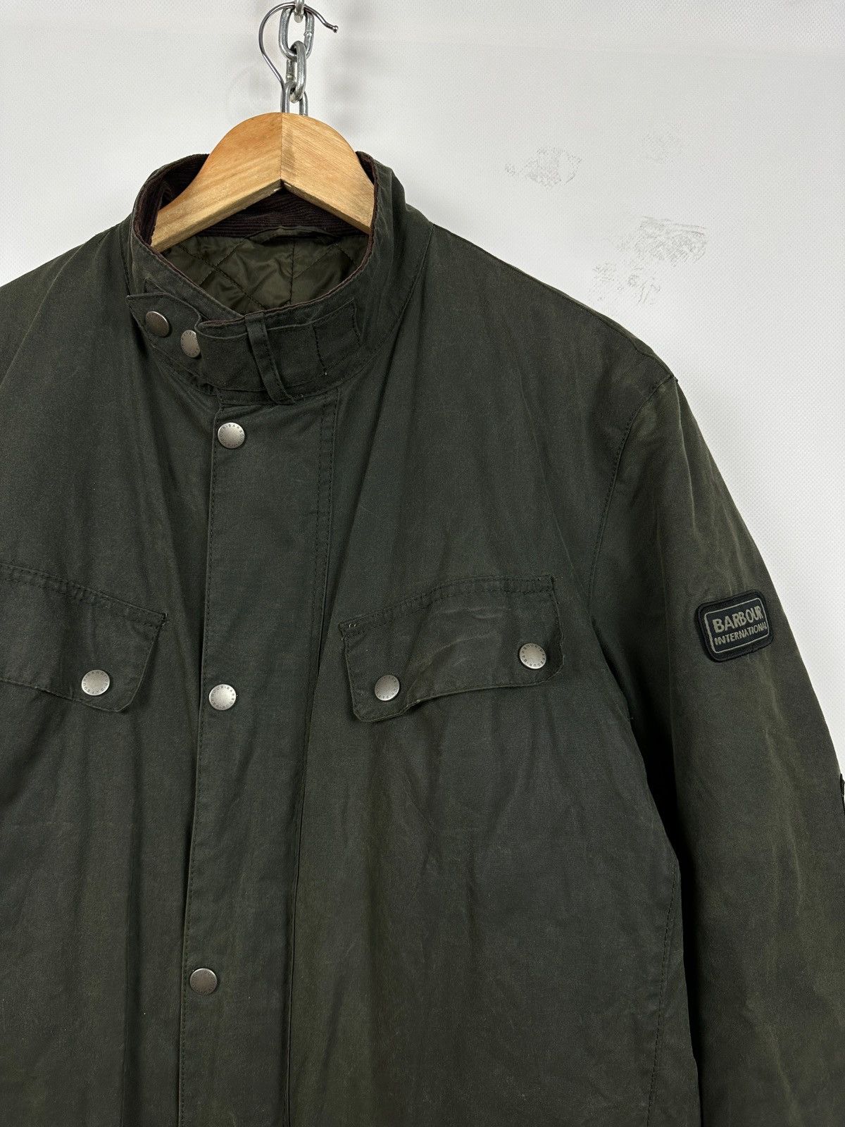 Barbour Barbour International Motorcycle Duke Waxed Jacket Size US L / EU 52-54 / 3 - 11 Thumbnail