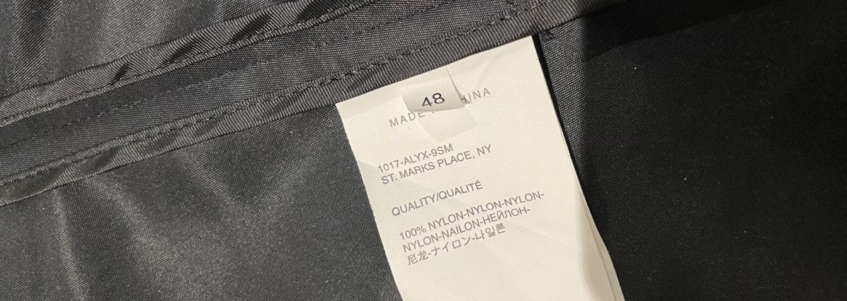1017 ALYX 9SM Alyx Blazer Size 48R - 8 Thumbnail