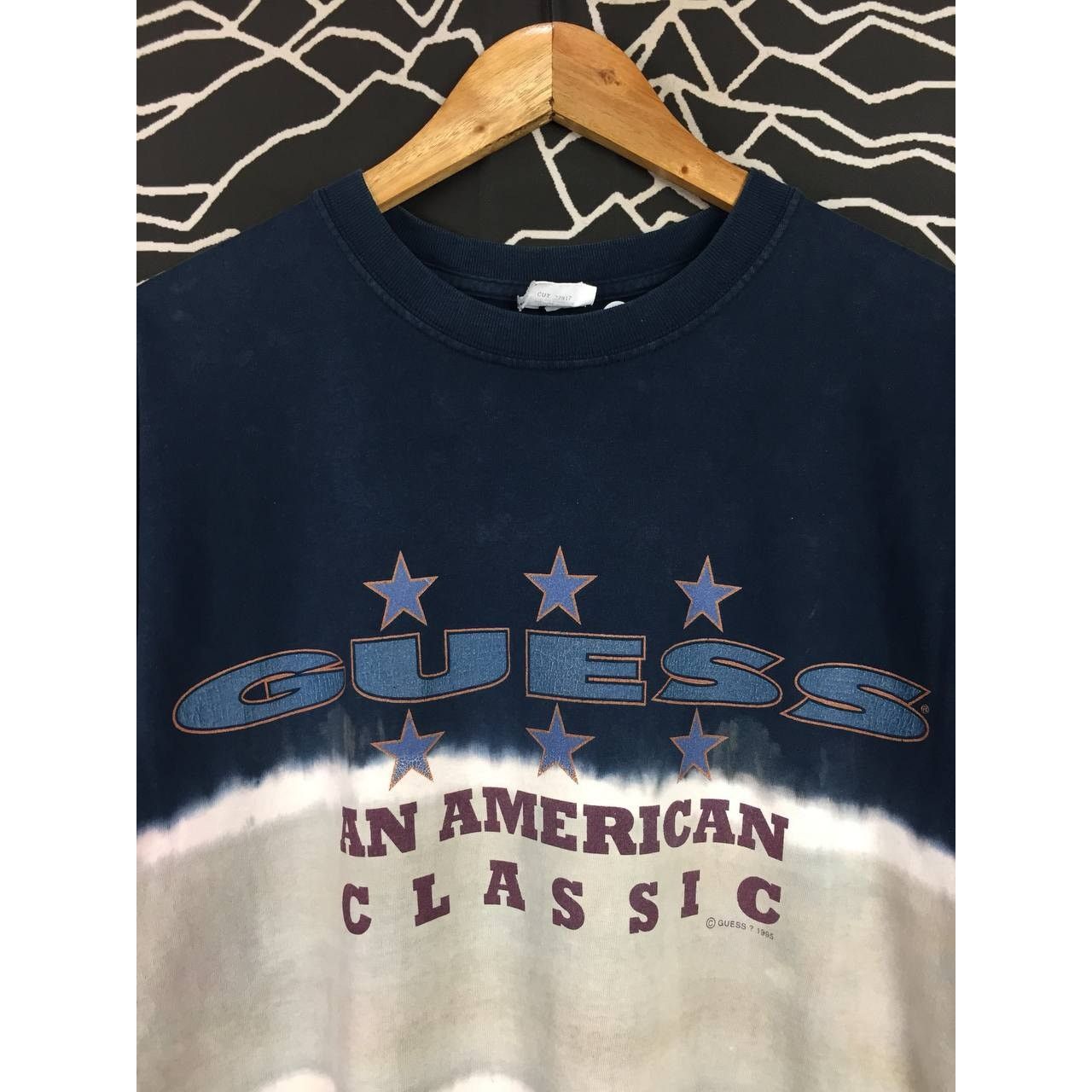 Guess × Vintage Vtg 1995 GUESS An American Classic Made In Usa Tie Dye Tee Size US M / EU 48-50 / 2 - 3 Thumbnail