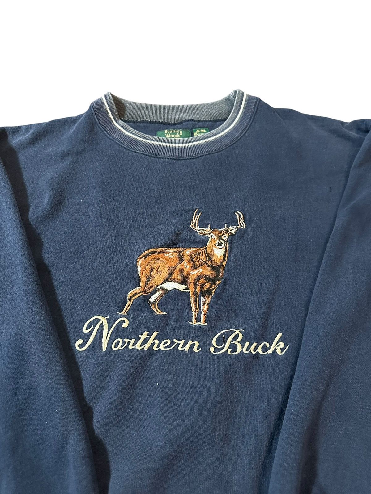 Vintage Northern Buck Nature Sweatshirt Size US XL / EU 56 / 4 - 2 Thumbnail
