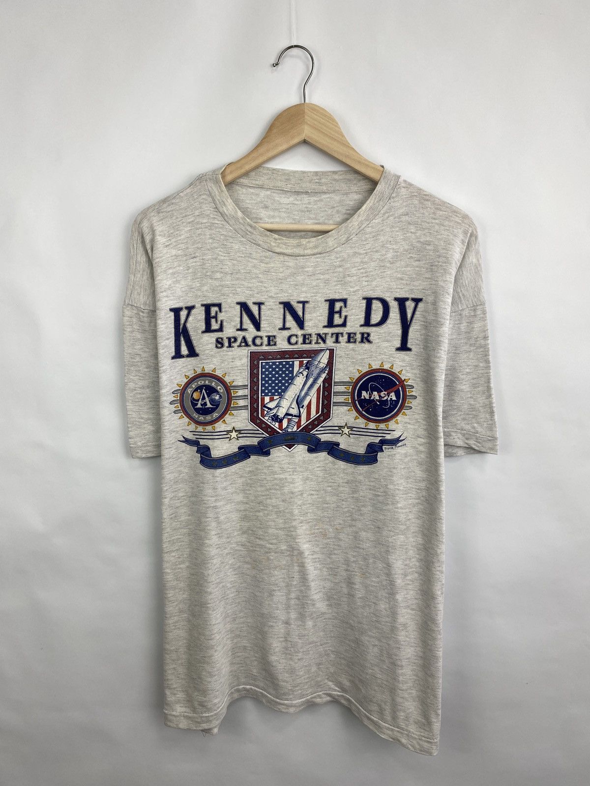 Vintage 🇺🇸 Vintage 90s Kennedy Space Center graphic t-shirt rare Size US XL / EU 56 / 4 - 3 Thumbnail