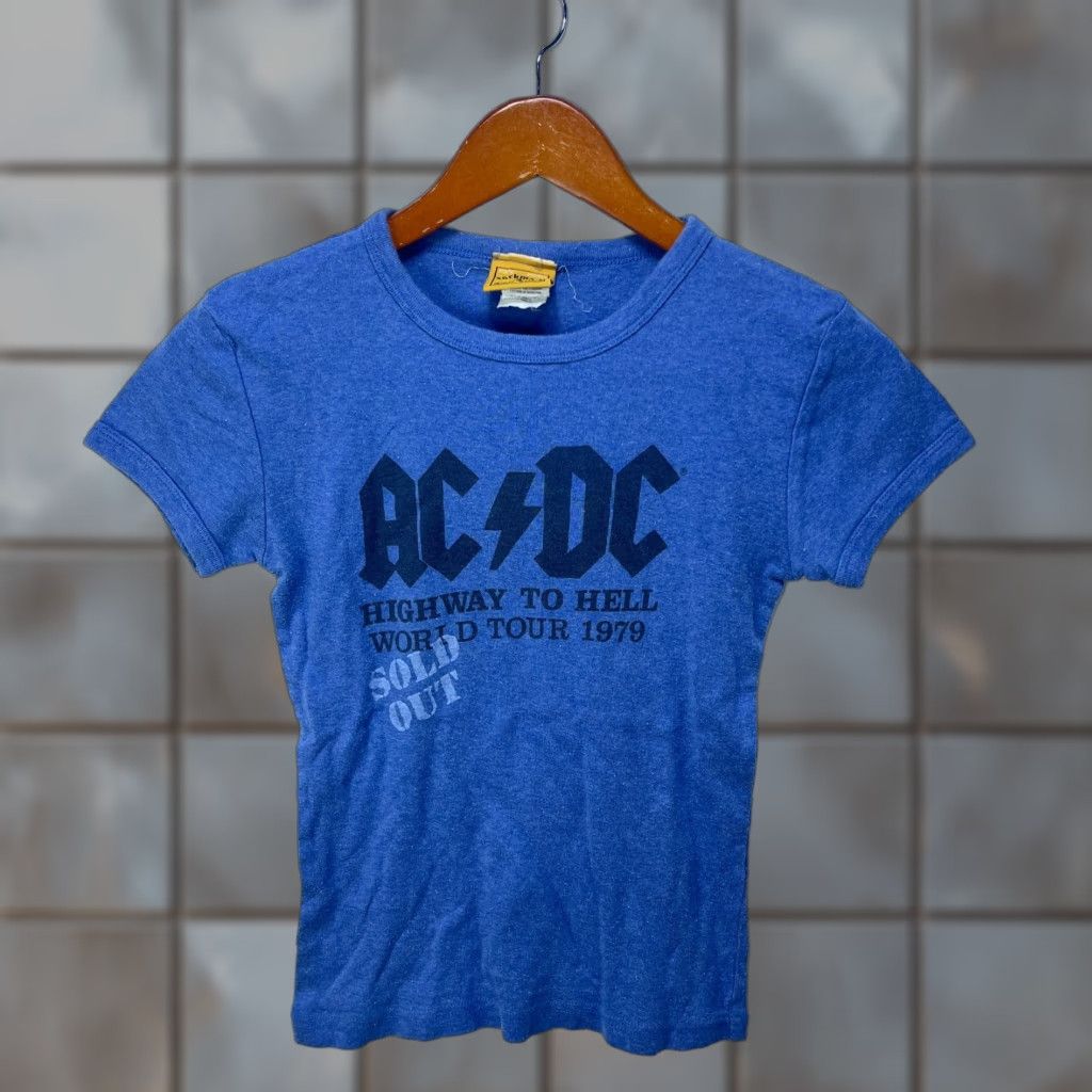 Vintage VINTAGE AC DC Highway to Hell Y2K T Shirt Womens Small Size S / US 4 / IT 40 - 1 Thumbnail