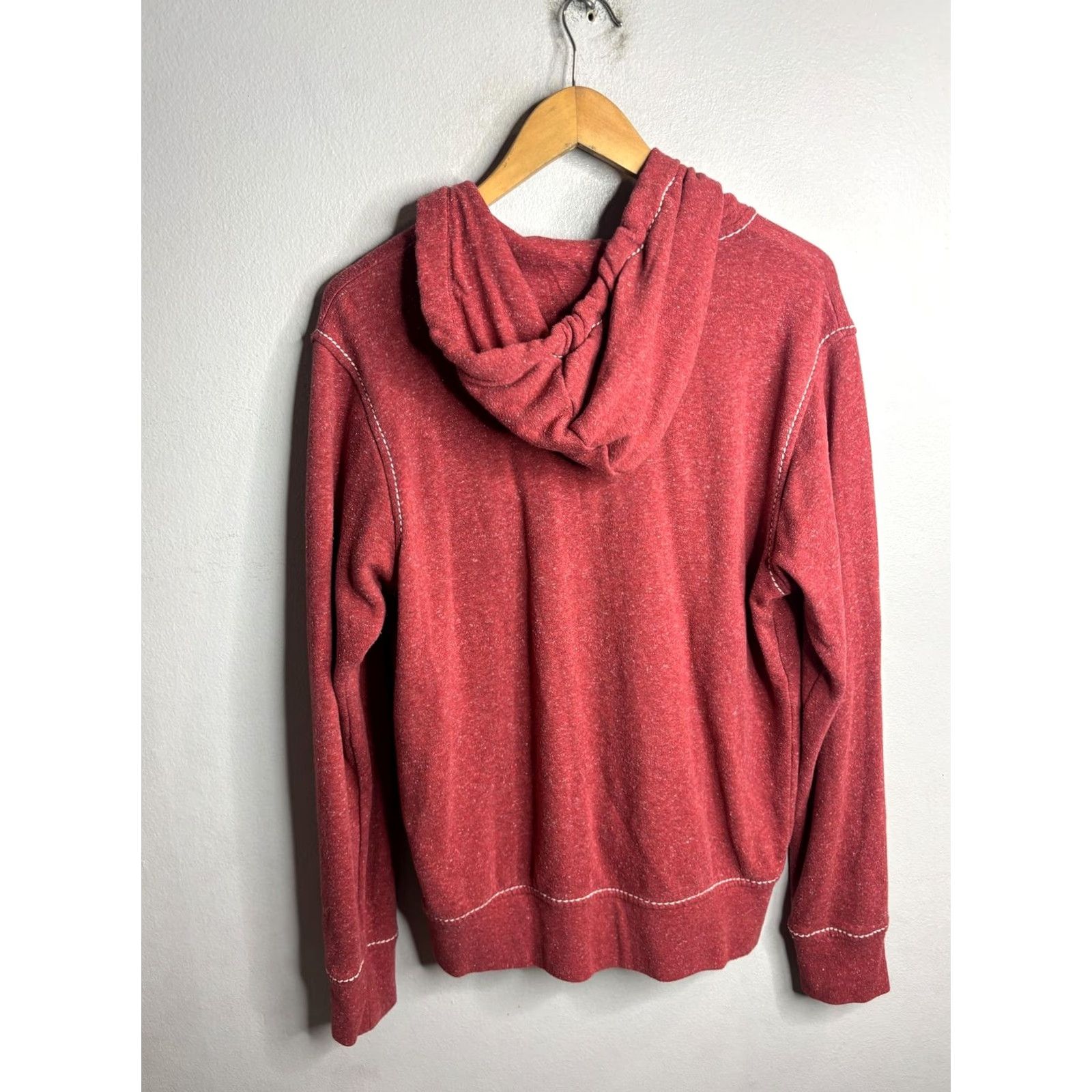 True Religion True Religion Hoodie Mens M Red Full Zip Fleece Horseshoe Logo Sweatshirt Size US M / EU 48-50 / 2 - 5 Thumbnail