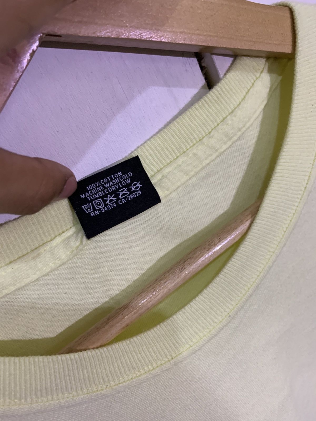 Stussy STUSSY BASIC STUSSY LOGO LEMON Size US L / EU 52-54 / 3 - 4 Thumbnail