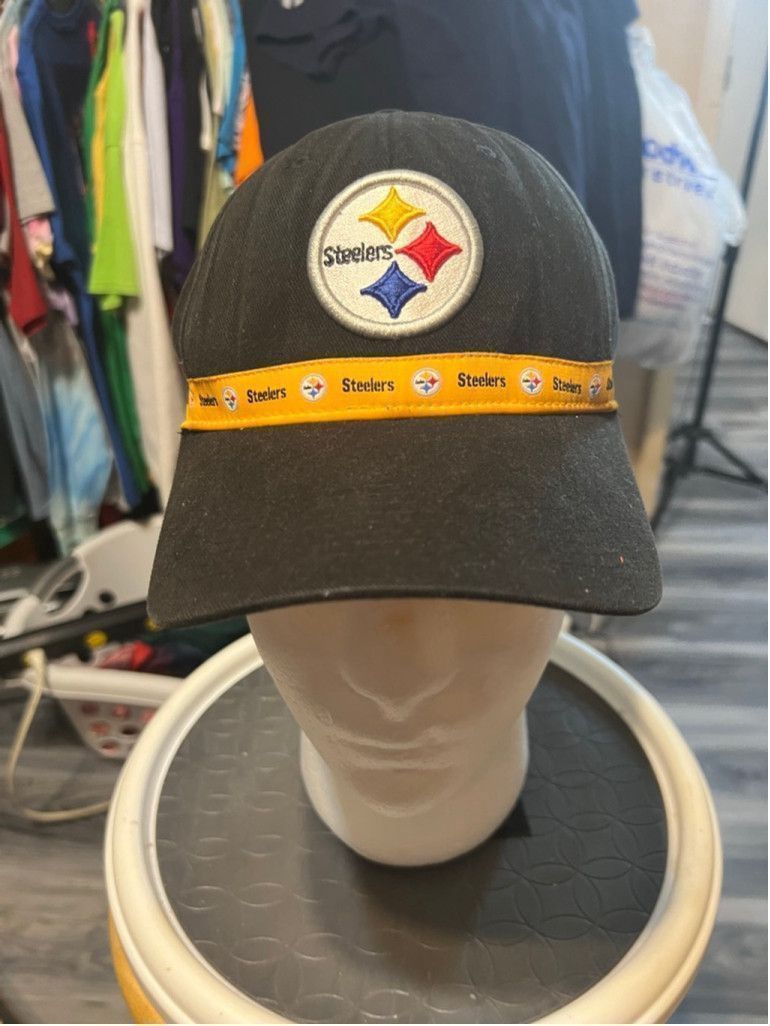 Reebok Unisex Reebok Pittsburgh Steelers Baseball Cap Hat Size ONE SIZE - 1 Thumbnail