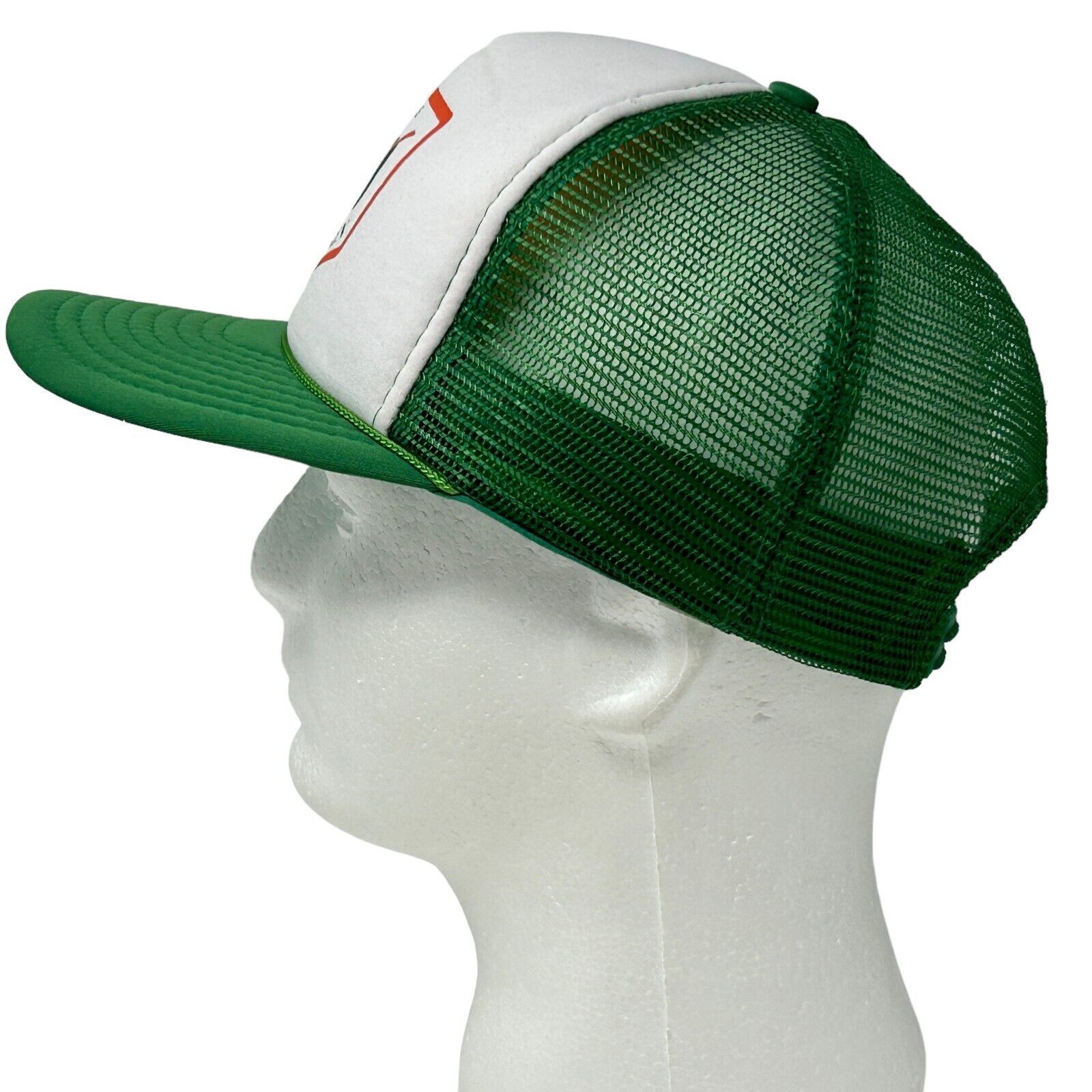 Vintage Vintage 90s Sons of Erin Las Vegas Trucker Hat Cap Green Size ONE SIZE - 7 Thumbnail