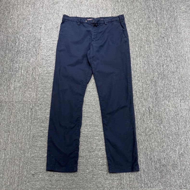 Loro Piana Loro Piana Dark blue casual pants 2506-Nextarrow Size US 36 / EU 52 - 1 Thumbnail