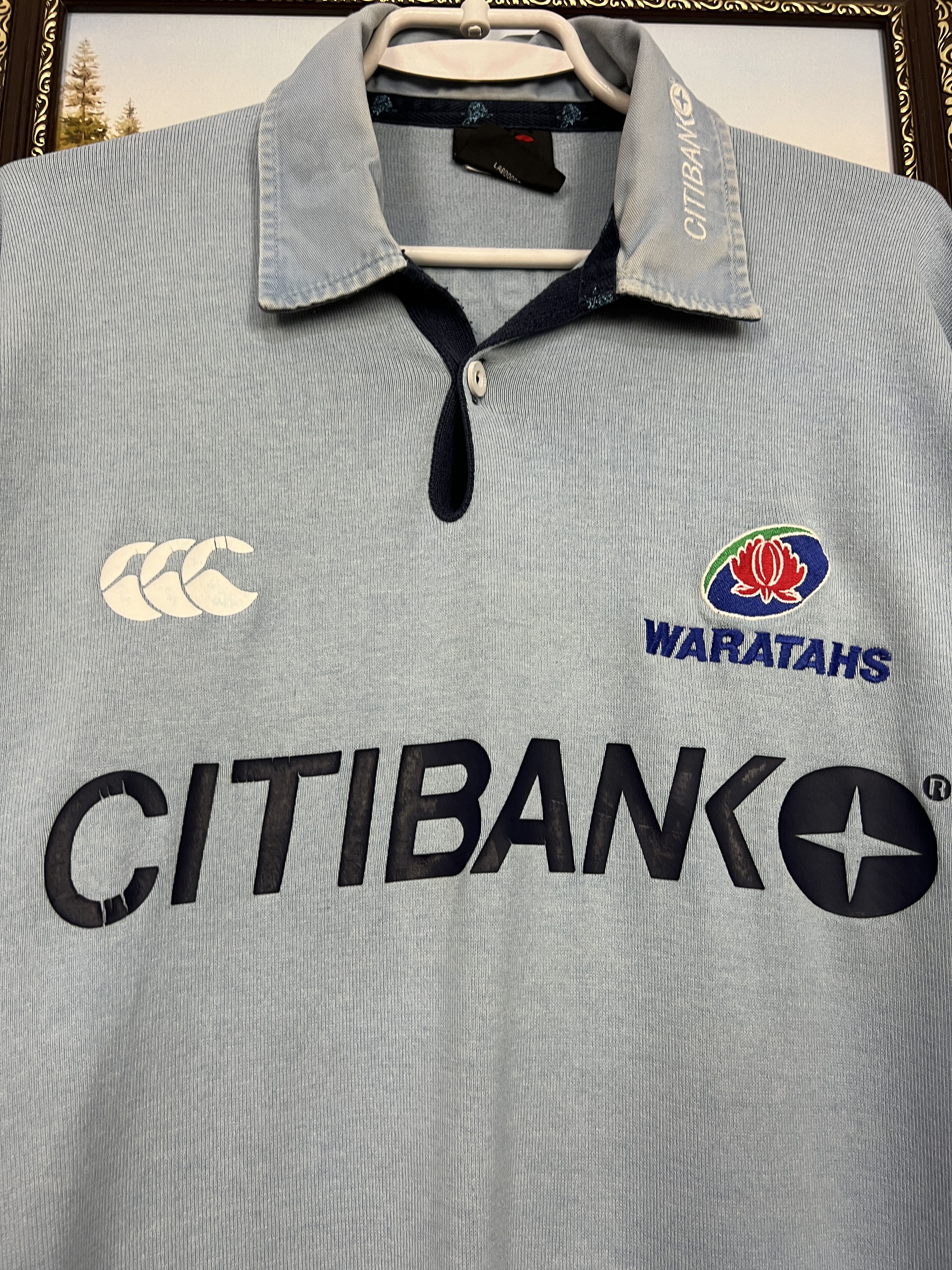 Vintage Vintage Canterbury NSW Waratahs Rugby Long Sleeve Jersey Size US XL / EU 56 / 4 - 3 Thumbnail