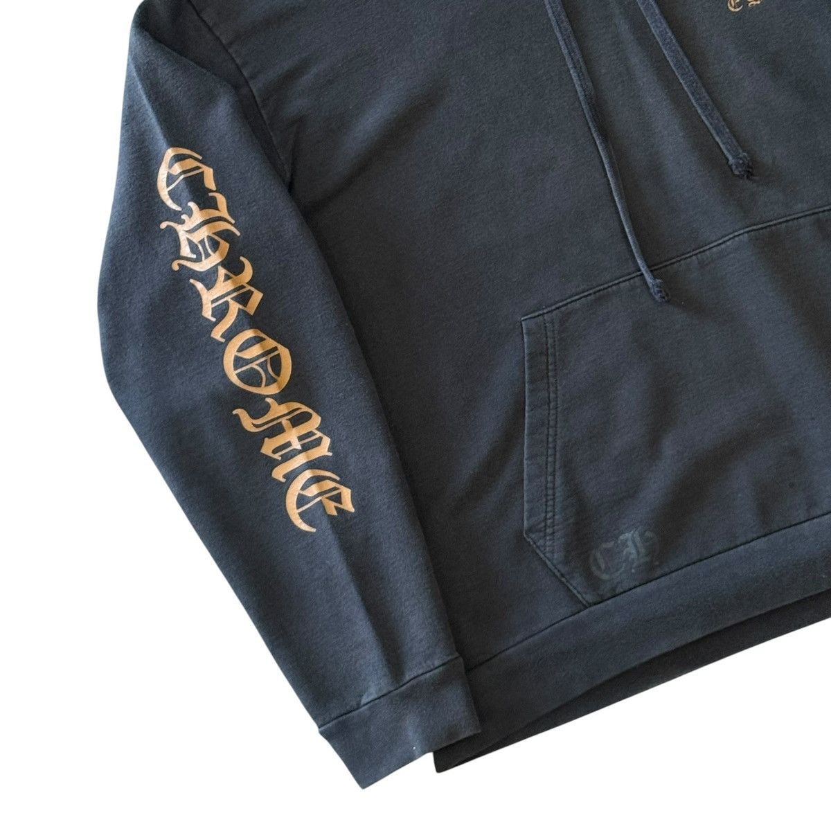 Chrome Hearts Chrome Hearts Vertical Logo FU Hood Hoodie Black Brown Size US XL / EU 56 / 4 - 4 Thumbnail