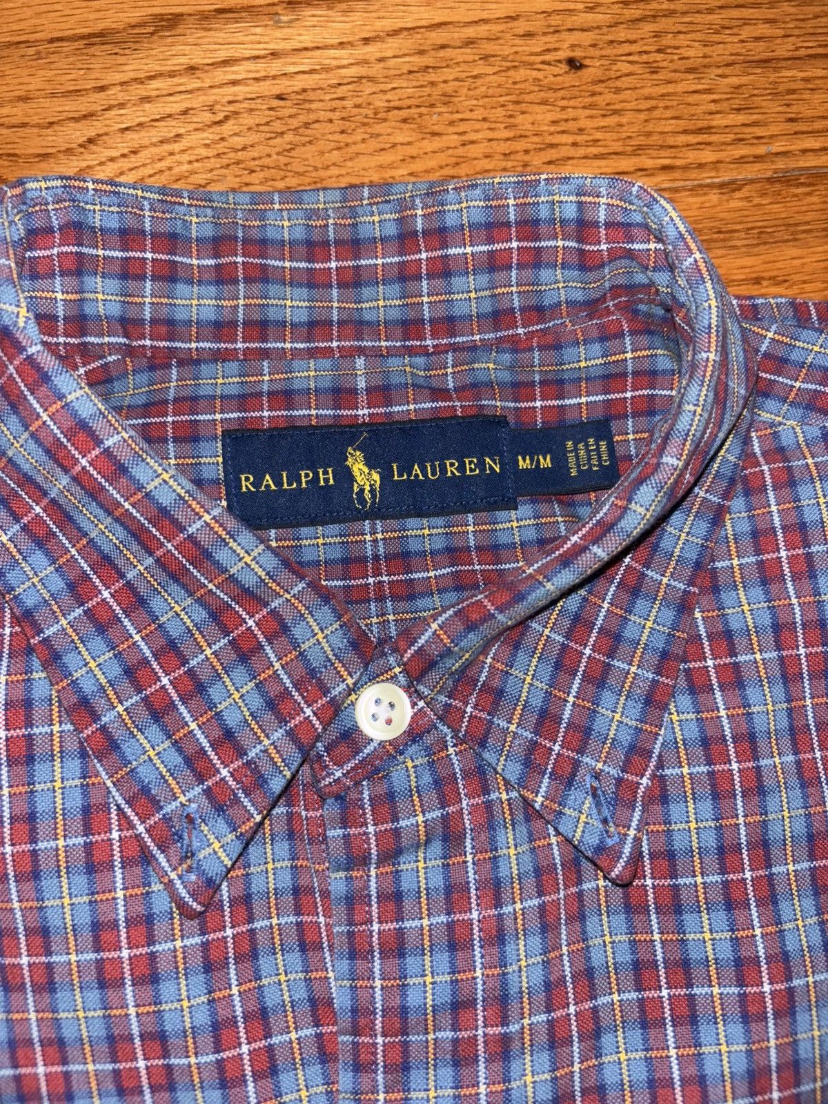 Ralph Lauren Vintage Polo Ralph Lauren Plaid Button Up Size US M / EU 48-50 / 2 - 5 Thumbnail