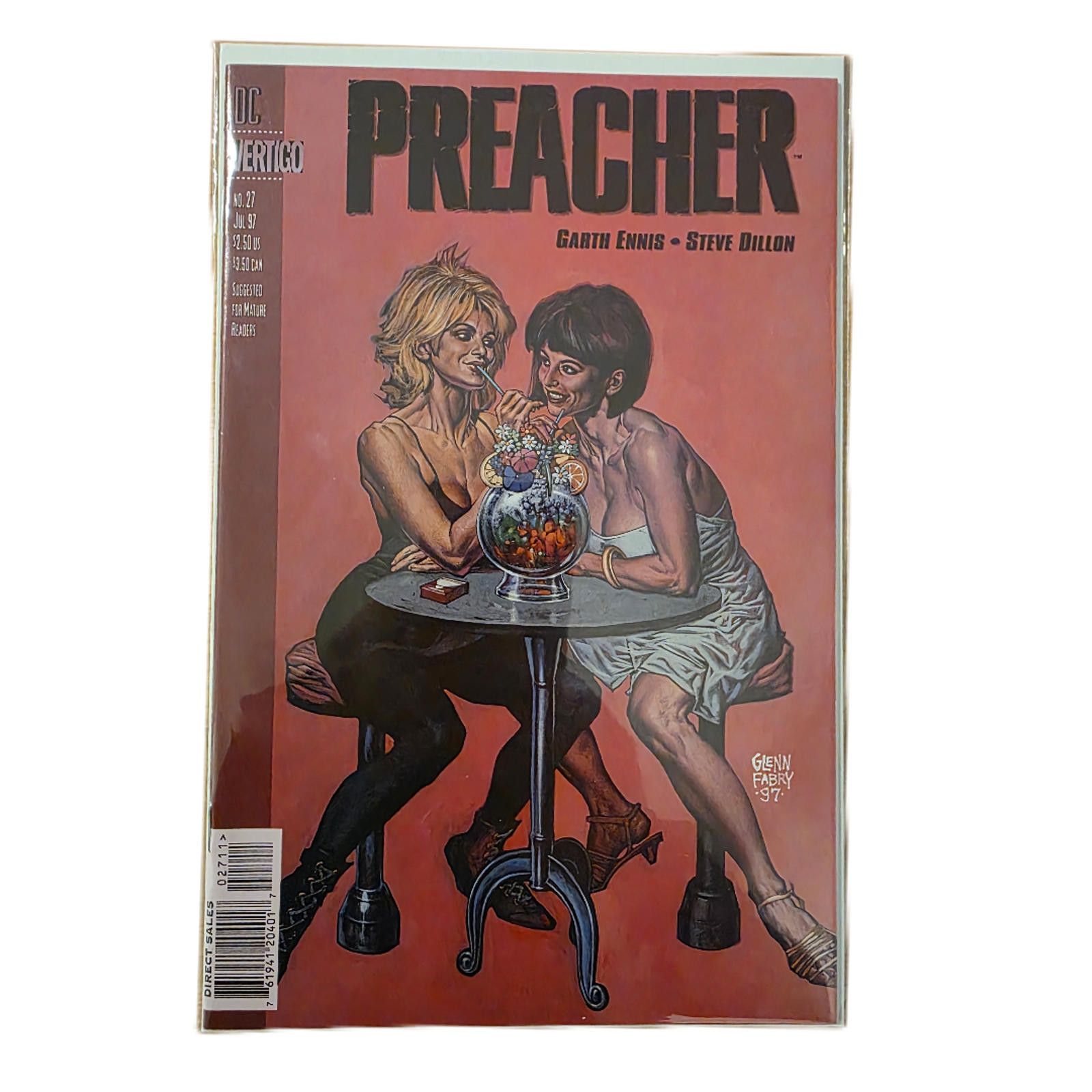 Other Preacher #27 1997 Vertigo DC Comic Near Mint (C) Size ONE SIZE - 5 Thumbnail