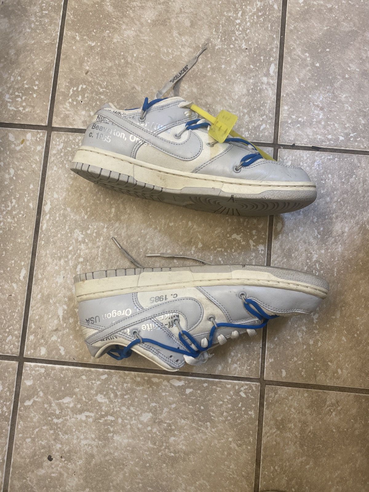 Off-White off white nike dunks lot 10 of 50 Size US 9 / EU 42 - 3 Thumbnail