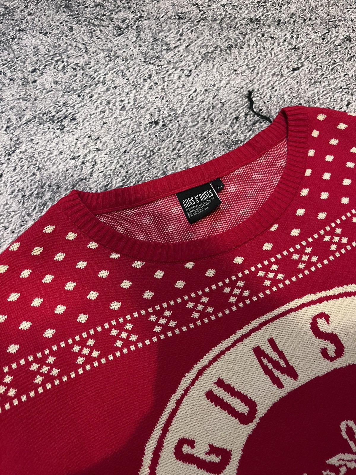 Coca Cola × Vintage Guns n roses Christmas 🎄 sweater knitwear Size US XXL / EU 58 / 5 - 5 Thumbnail