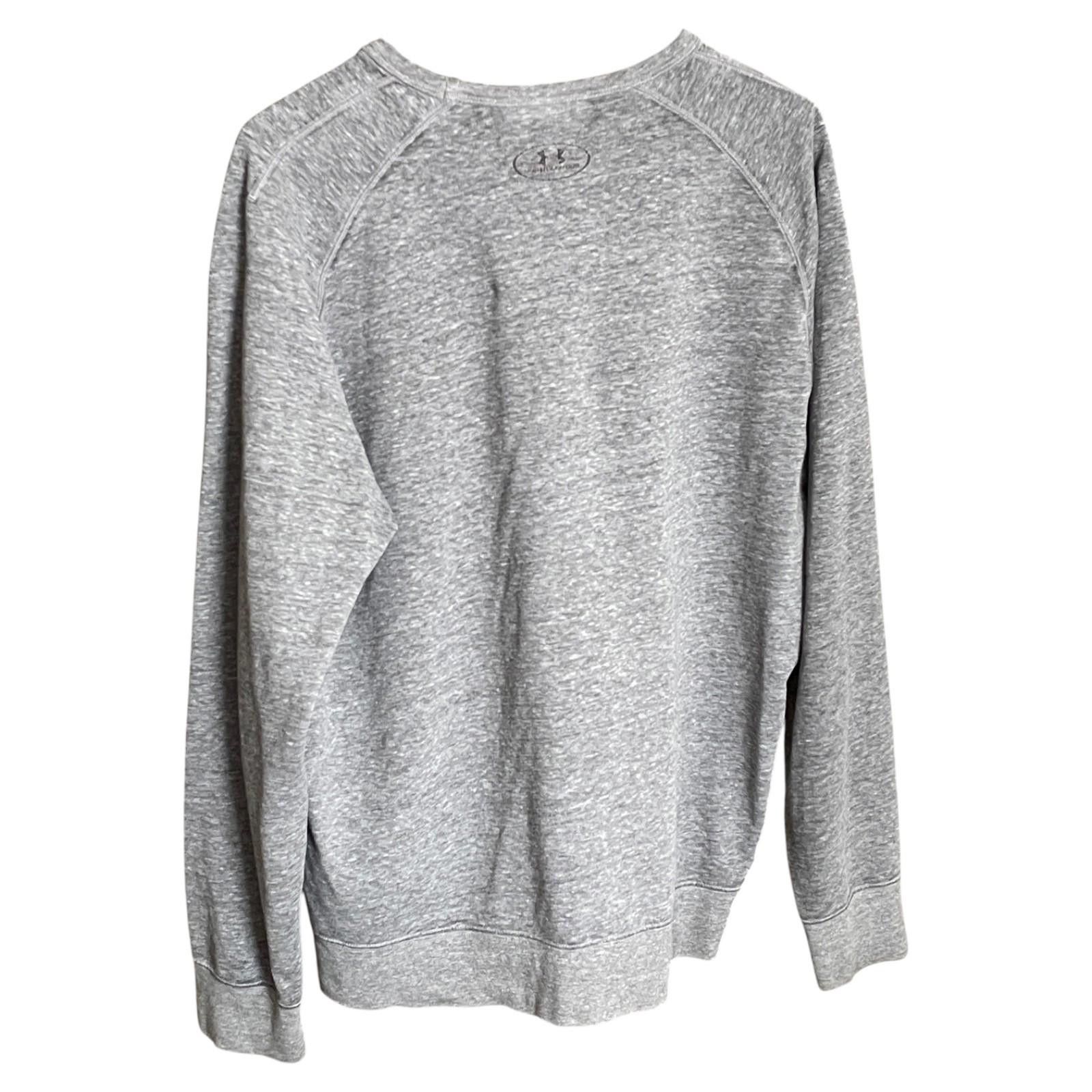 Under Armour Under Armour Loose Fit Sweatshirt Gray Fleece Lined LARGE Size US L / EU 52-54 / 3 - 2 Thumbnail