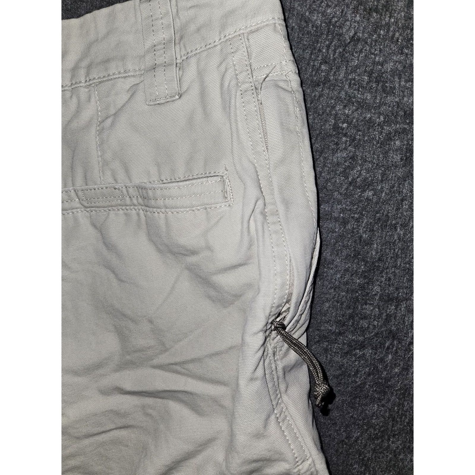 Vintage Columbia Cargo Shorts Mens 34 Beige Cotton Chino Pockets Casual Hiking Outdoor Size US 34 / EU 50 - 7 Thumbnail
