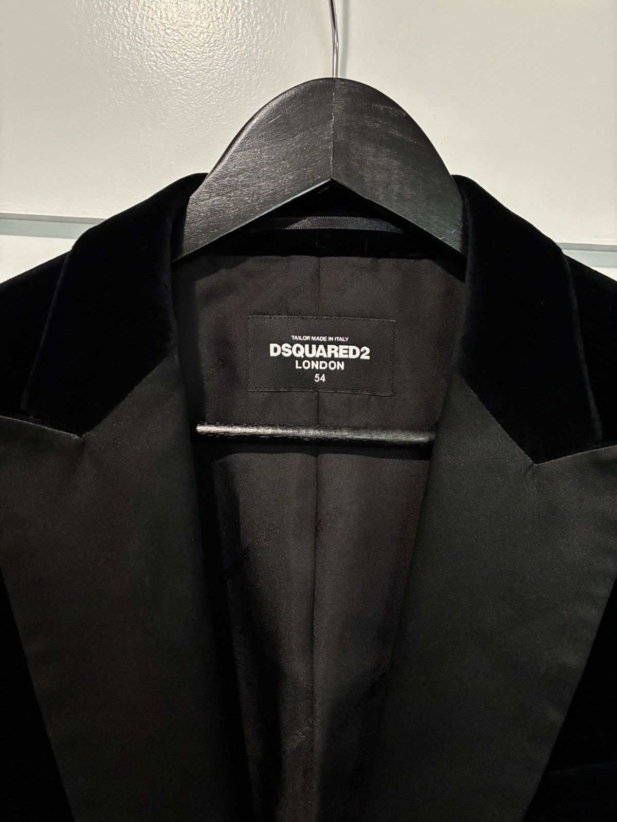 Dsquared2 Dsquared2 Velvet Tuxedo Blazer Size 54L - 3 Thumbnail