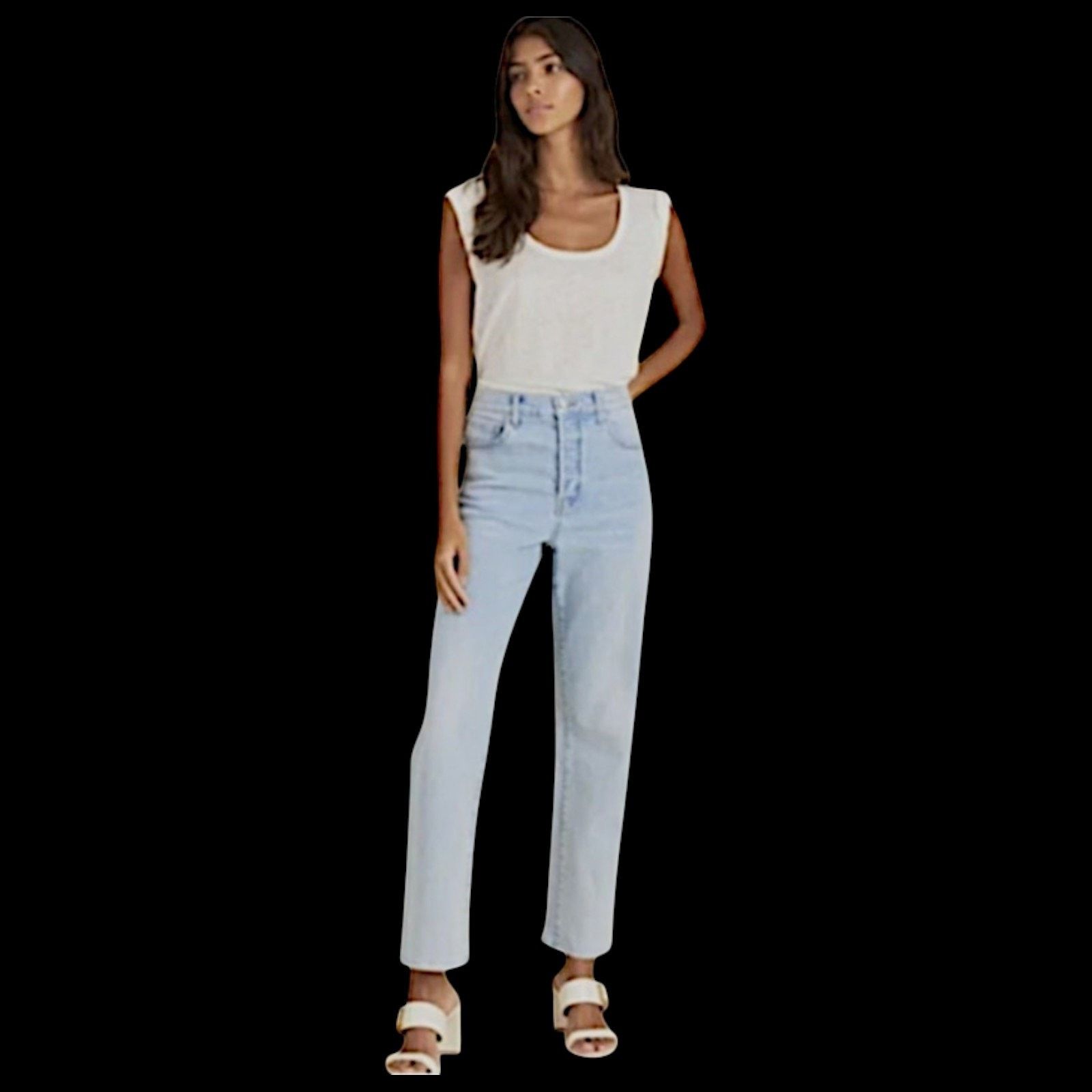 Veronica Beard Veronica Beard Blue Jeans | Size 25 Size 26" / US 2 / IT 38 - 6 Thumbnail