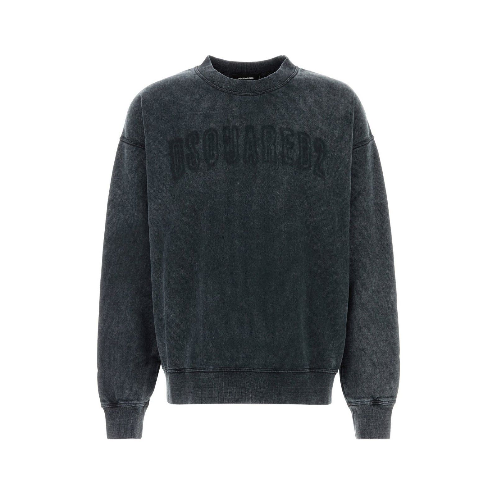 Dsquared2 DSQUARED2 Graphite Cotton Sweatshirt New & Authentic (Men's Size US L / EU 52-54 / 3 - 1 Thumbnail