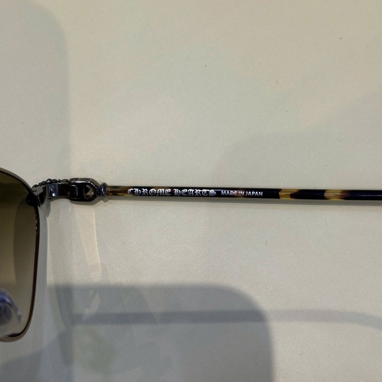 Chrome Hearts CHROME HEARTS DIAMOND DOG Antique Gold/Hollywood Tortoise Size ONE SIZE - 4 Thumbnail