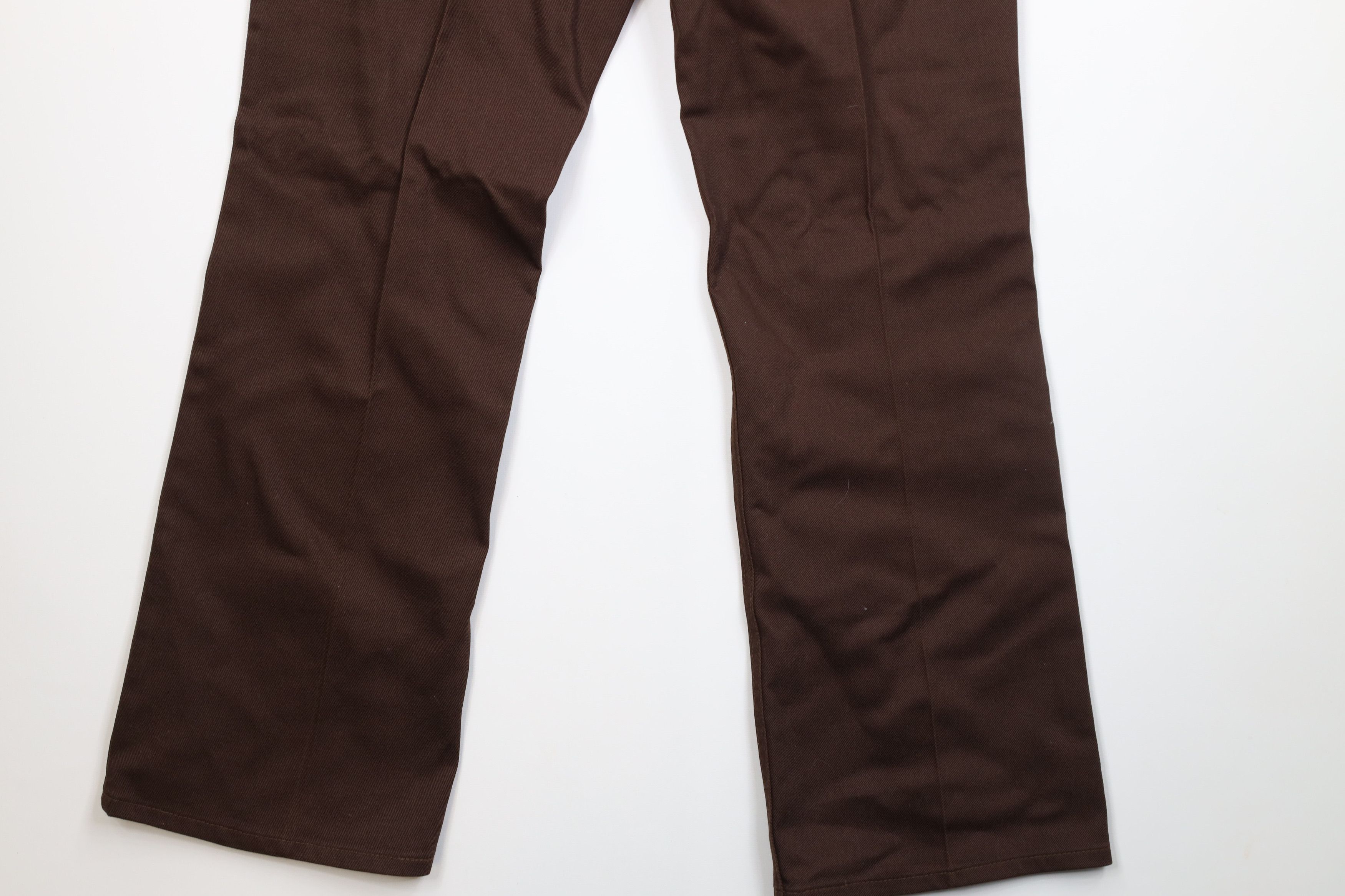 Vintage Vintage 70s Streetwear Bell Bottoms Jeans Brown USA Size US 36 / EU 52 - 13 Thumbnail