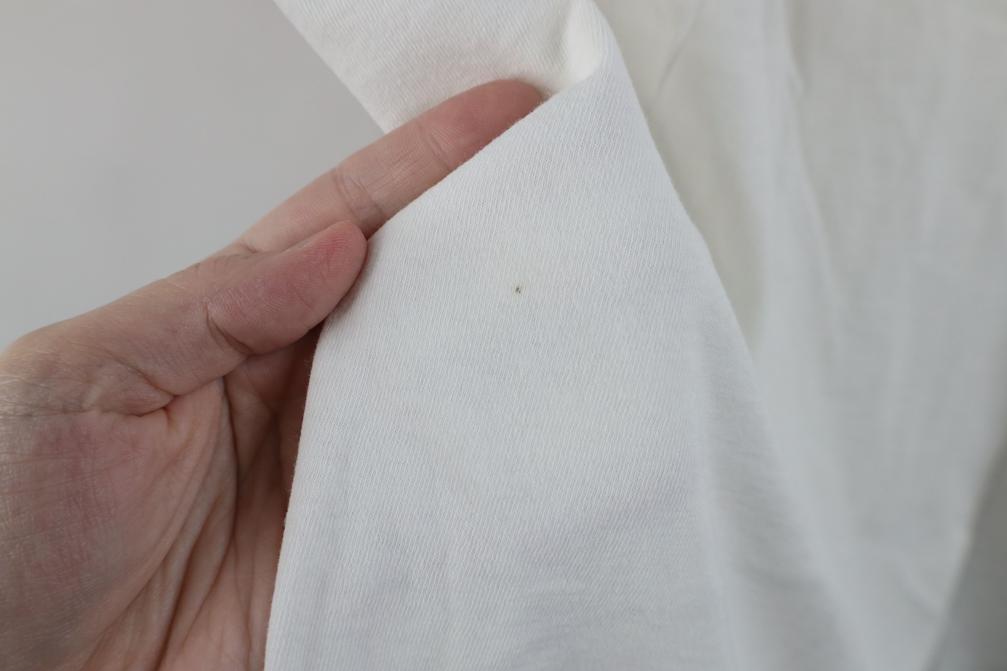Vintage Vintage 70s Streetwear Blank Cotton V-Neck T-Shirt White USA Size US XL / EU 56 / 4 - 10 Thumbnail